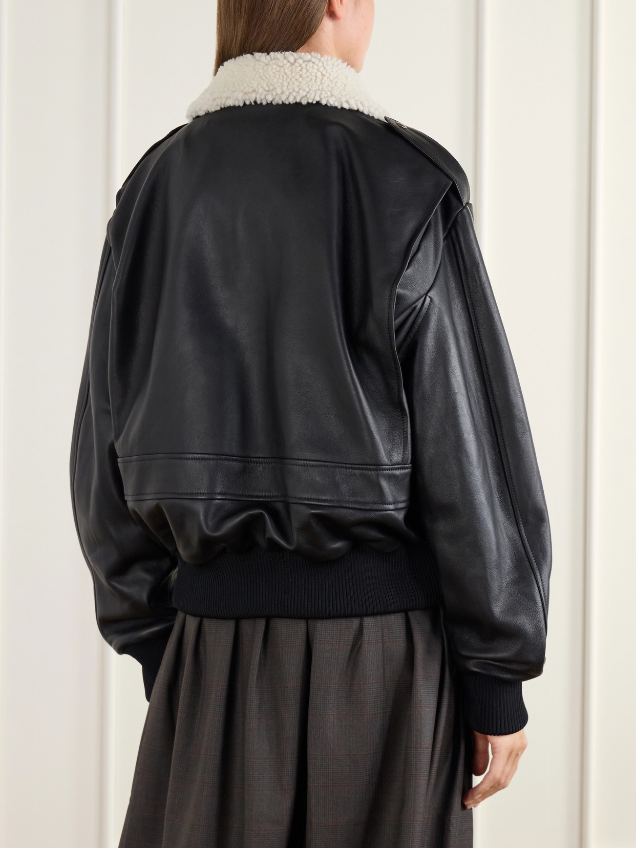 The Tom Shearling-Trimmed Jacket