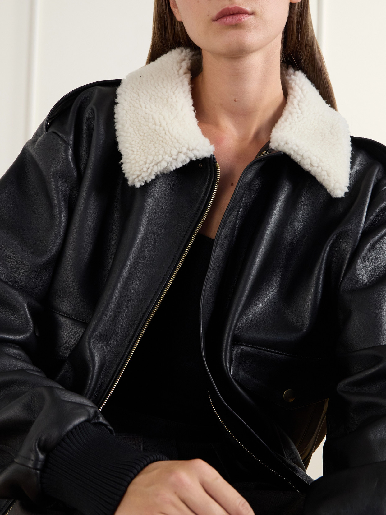 The Tom Shearling-Trimmed Jacket