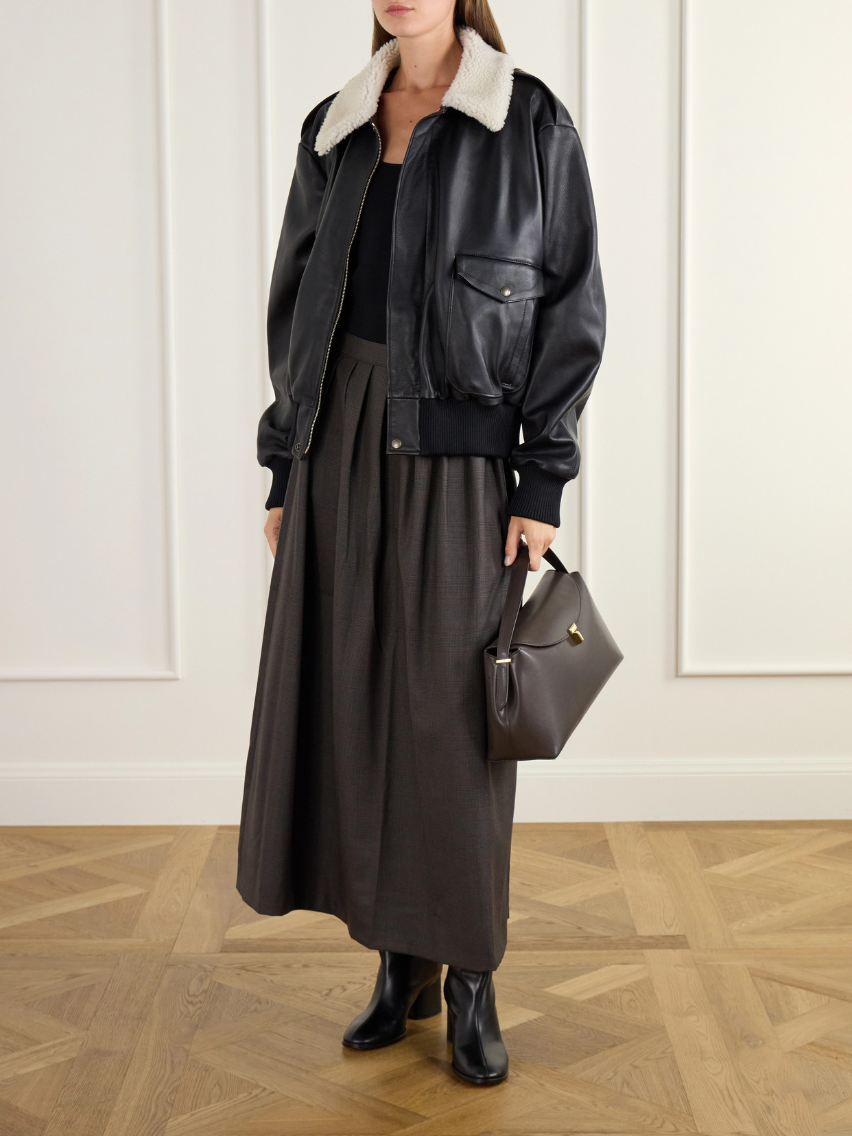 The Tom Shearling-Trimmed Jacket