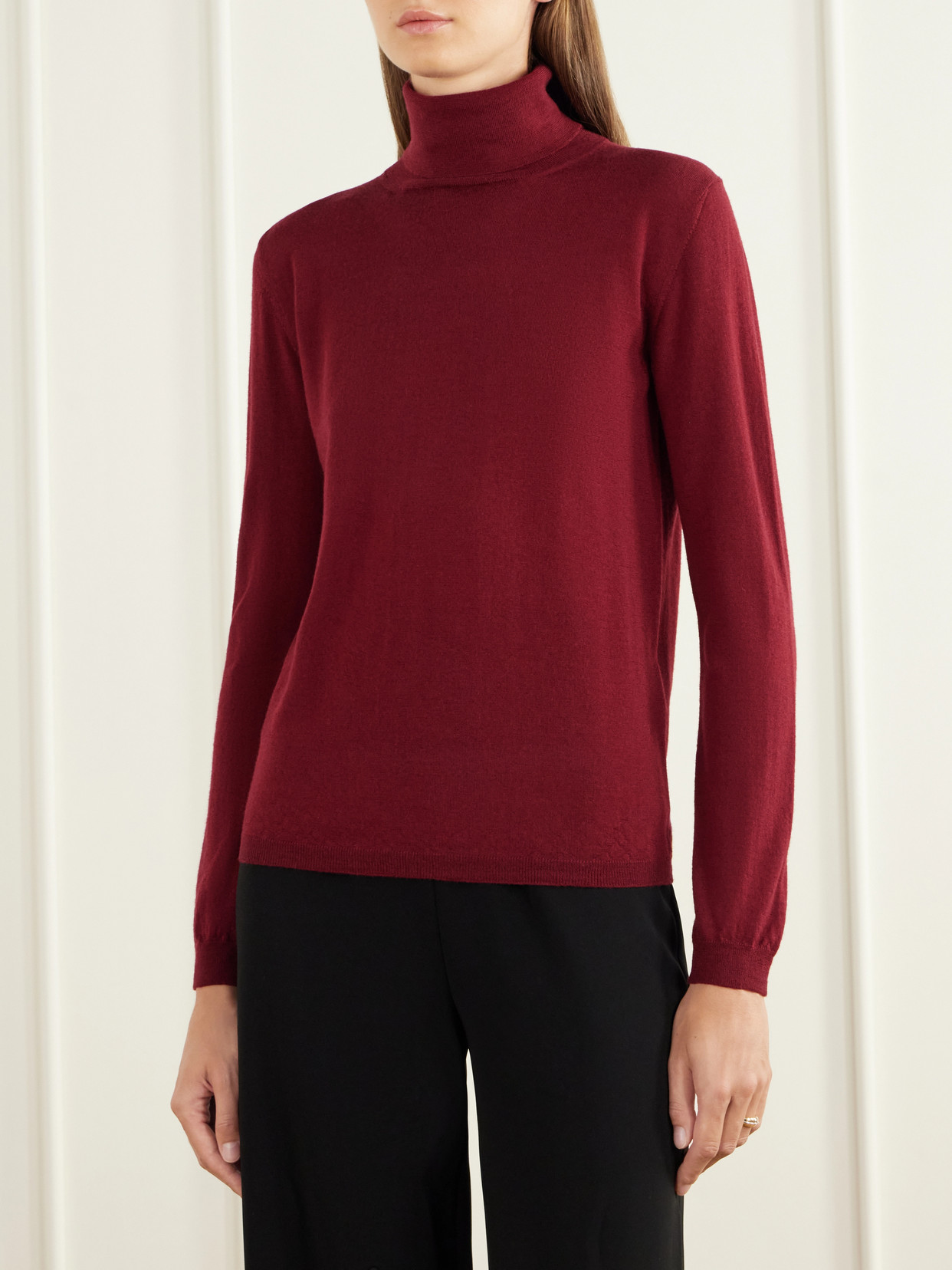 The Arianna Wool Turtleneck Sweater