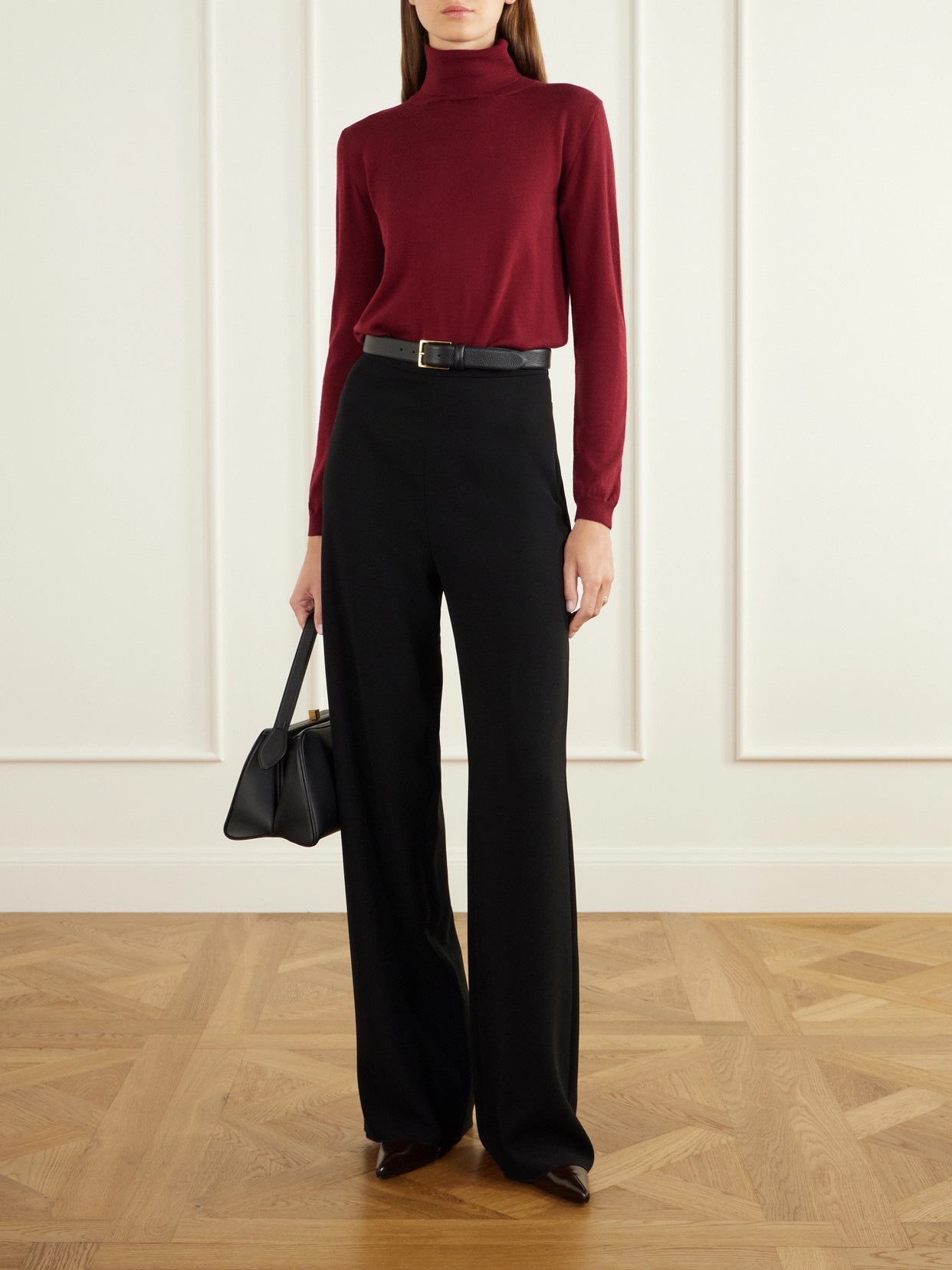 The Arianna Wool Turtleneck Sweater