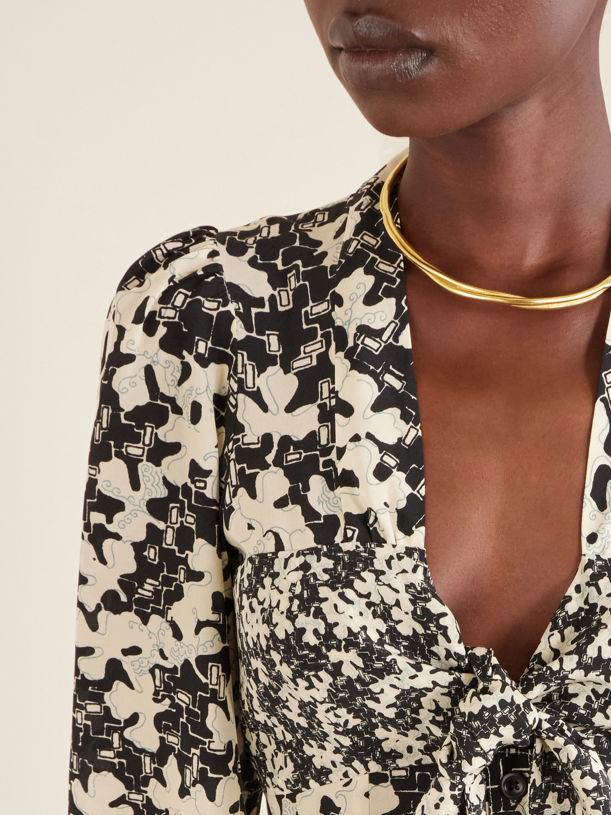 Kazu Floral-Print Top