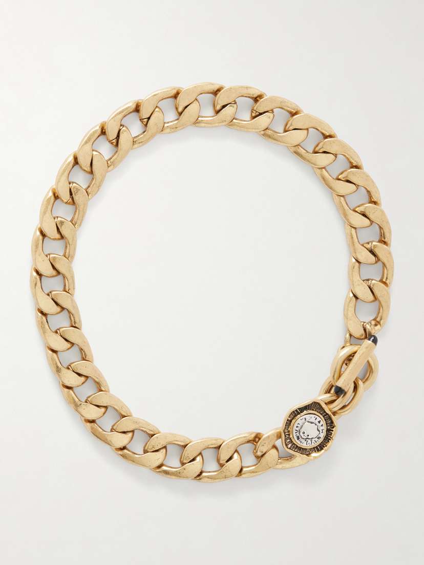 MAISON MAYLE Flora Gold-plated And Sterling Silver Choker