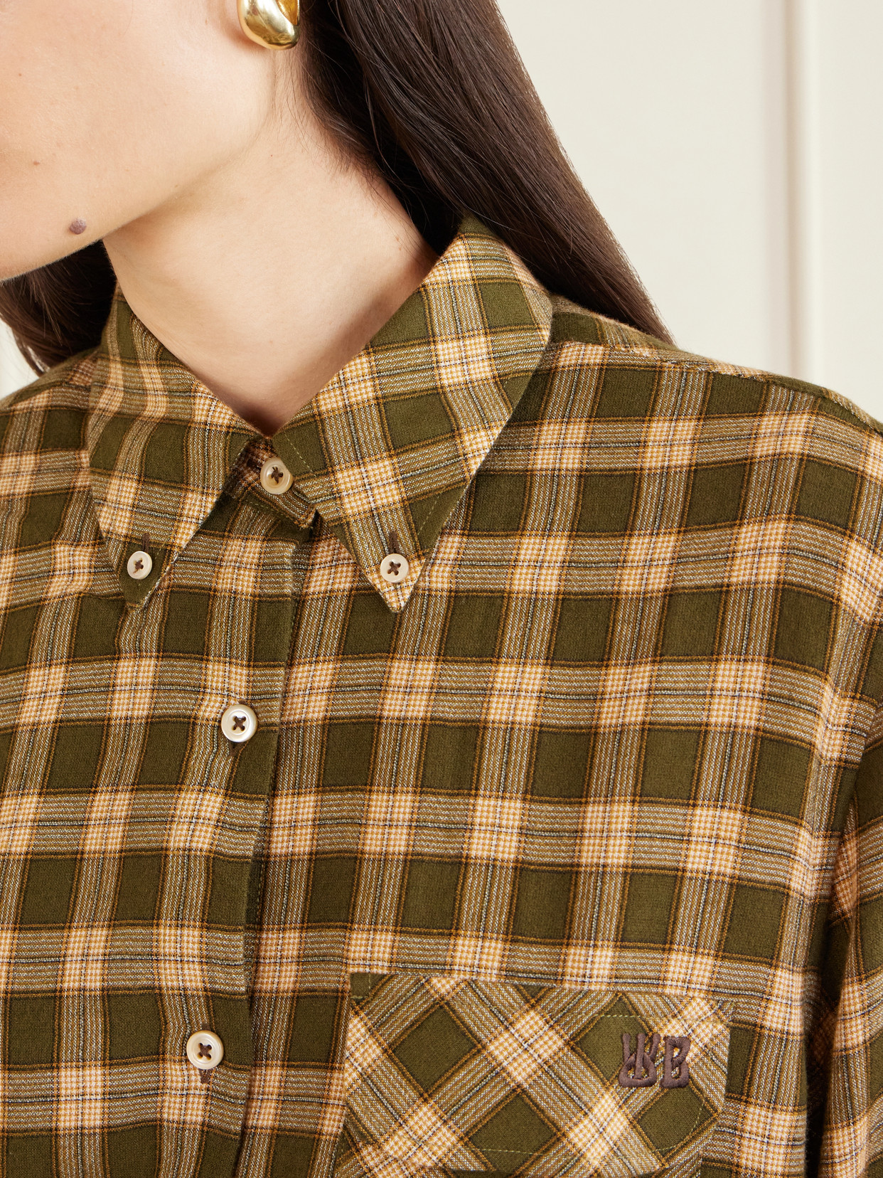 Ritual Checked Flannel Shirt