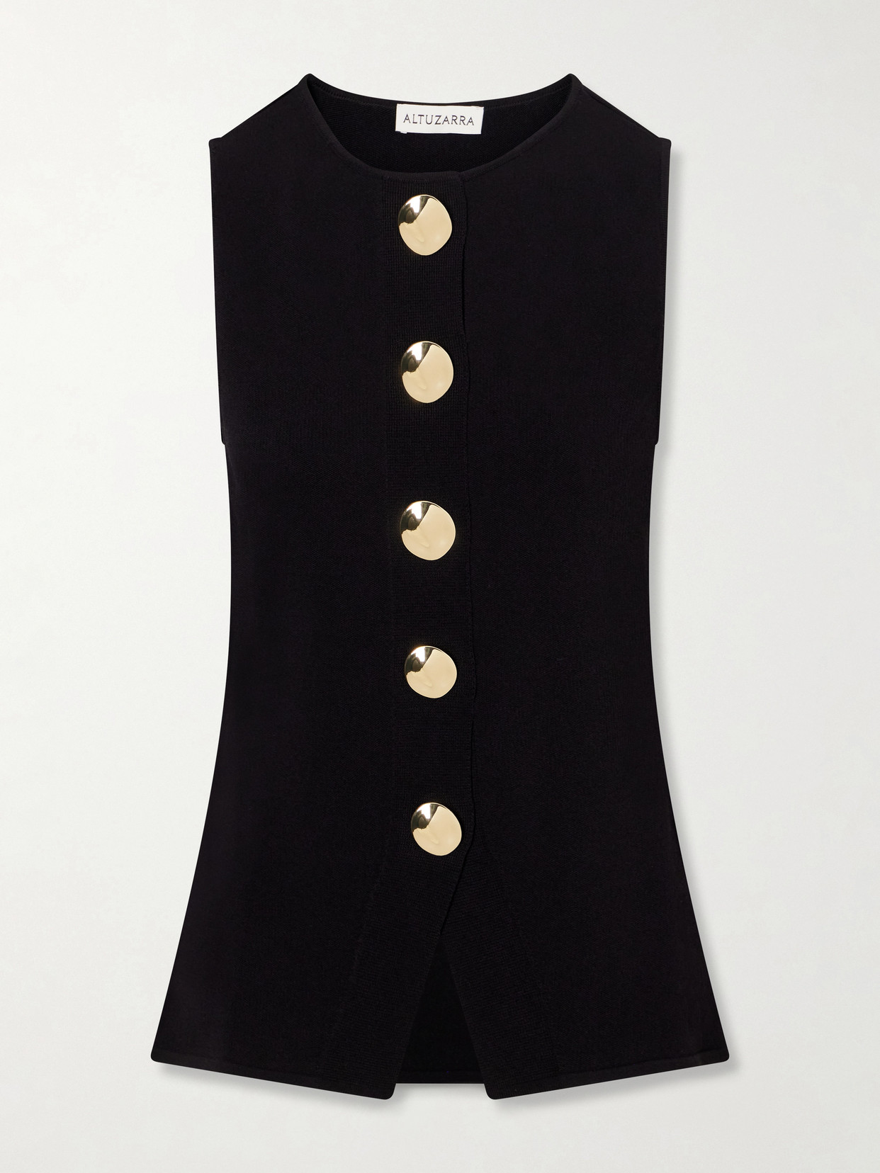 Altuzarra Harper Knitted Top In Black