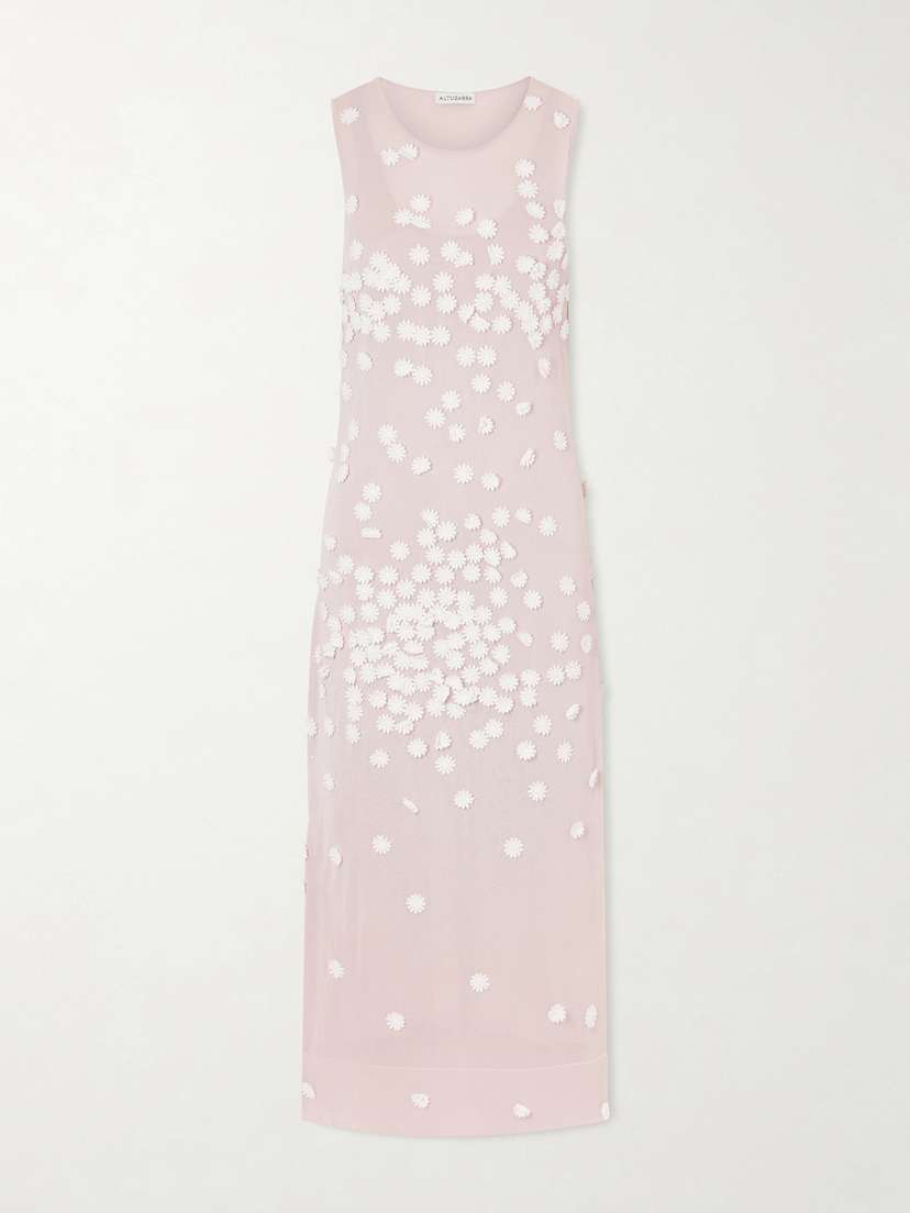 Altuzarra Nelly Embellished Jersey Maxi Dress