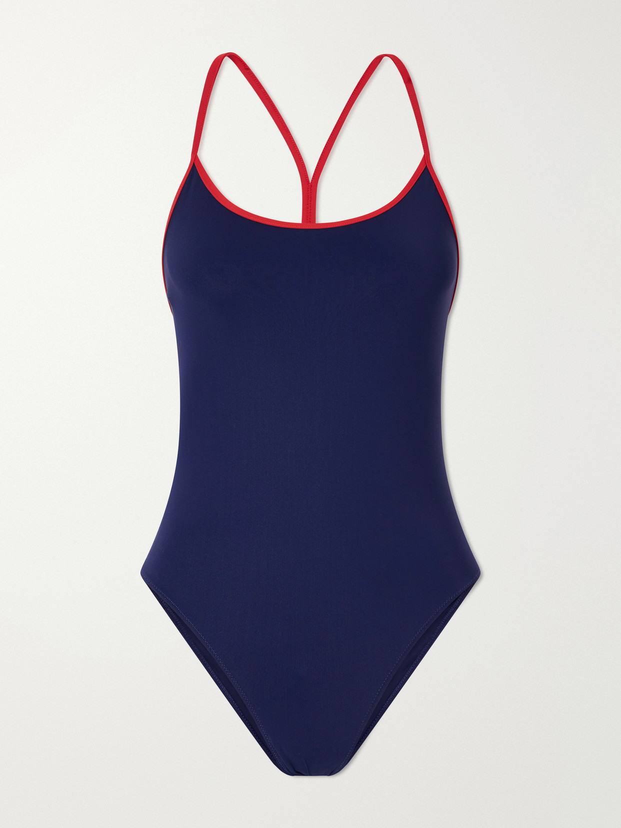 Lido Racerback Stretch Swimsuit In Blue
