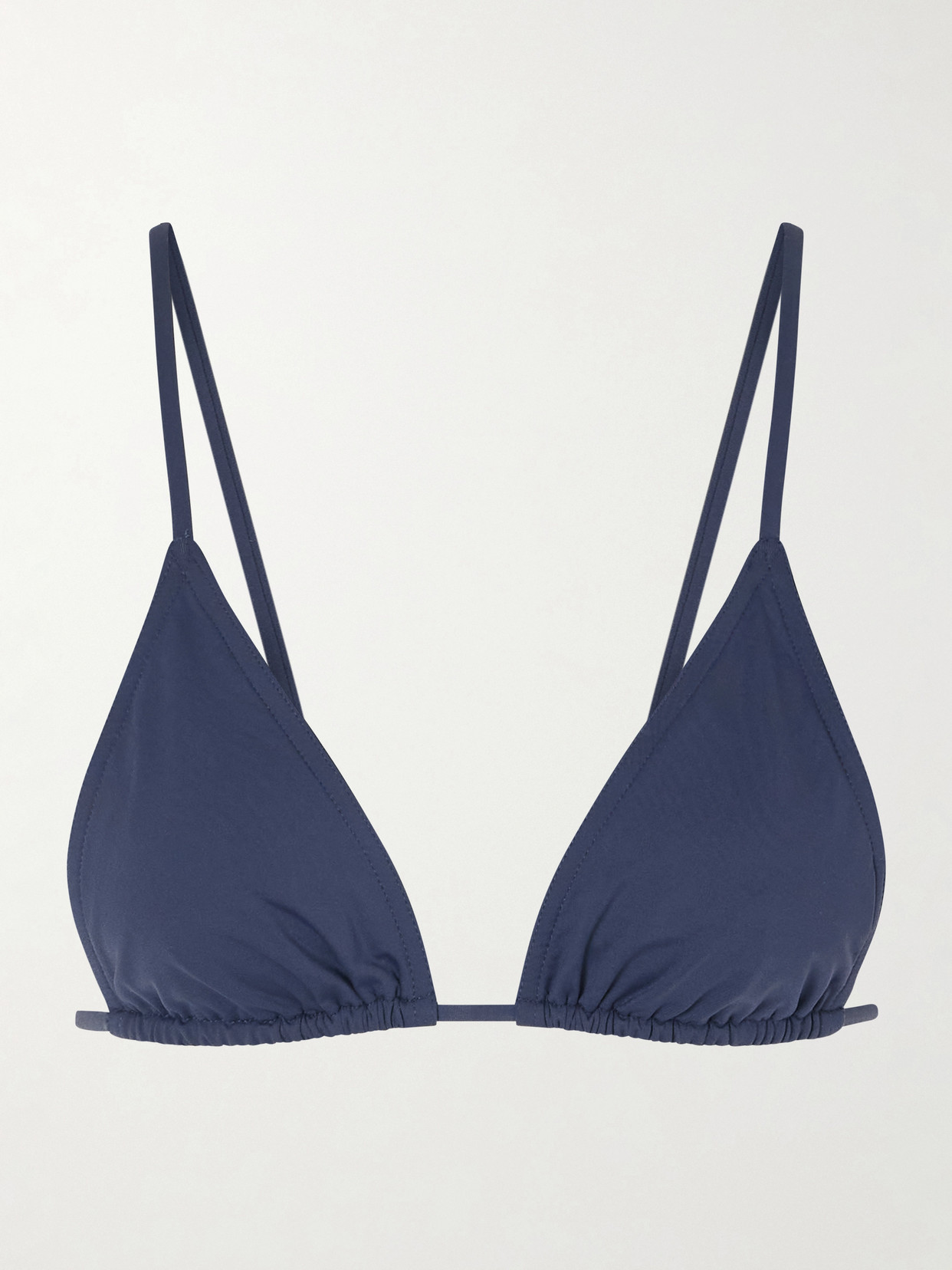 Rivage Jamie Triangle Bikini Top In Blue