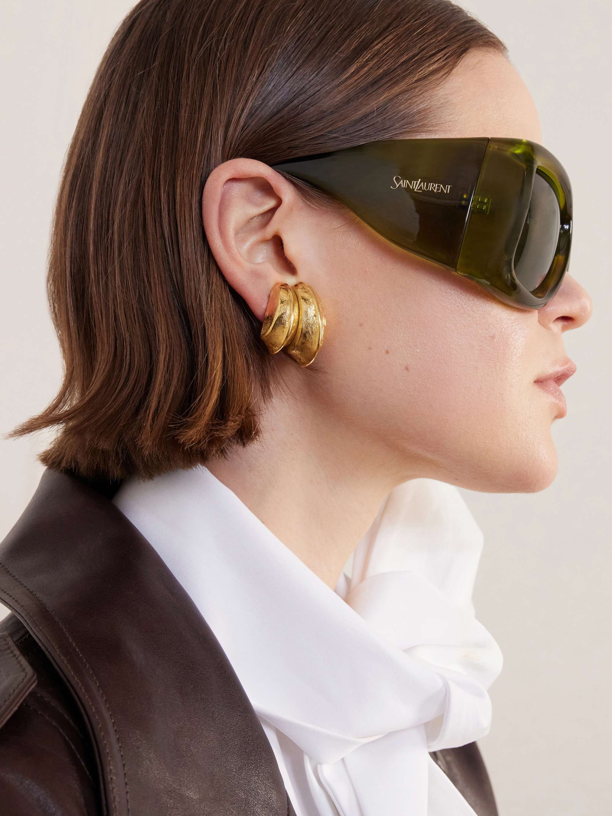 yves saint laurent Y2K モヘヤ モード タンクトップ レア yves saint