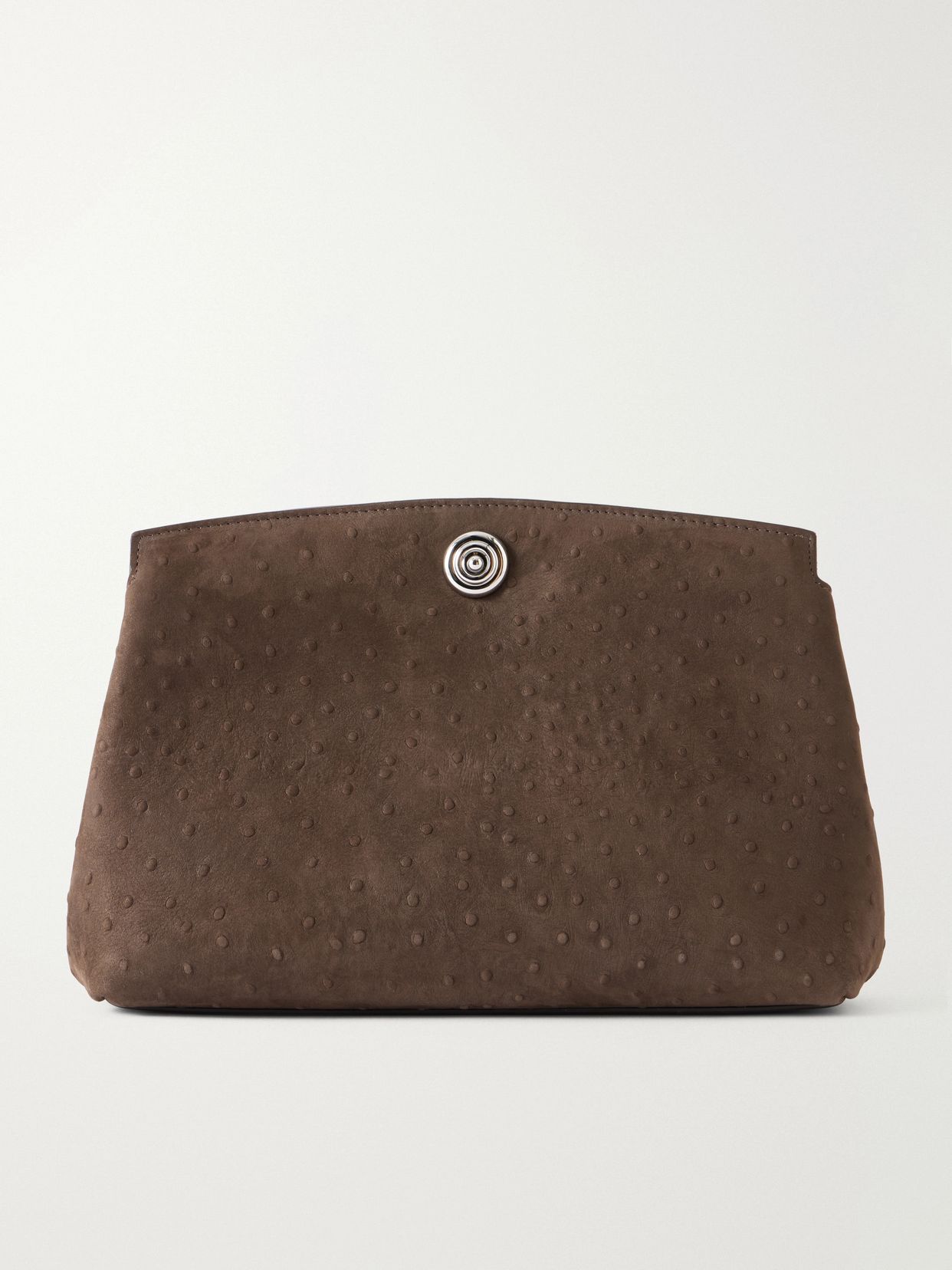 Pushlock leather pouch