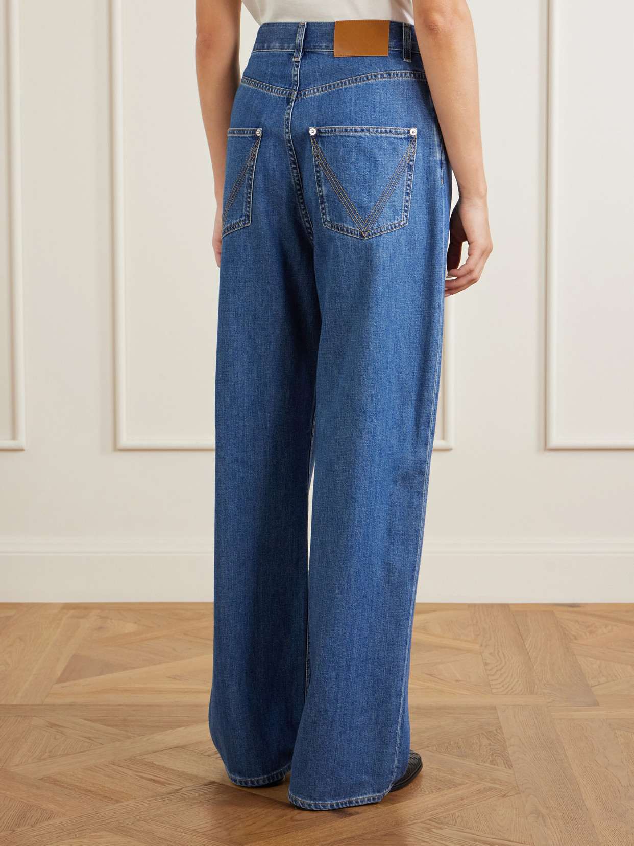 Atlantic High-Rise Straight-Leg Jeans