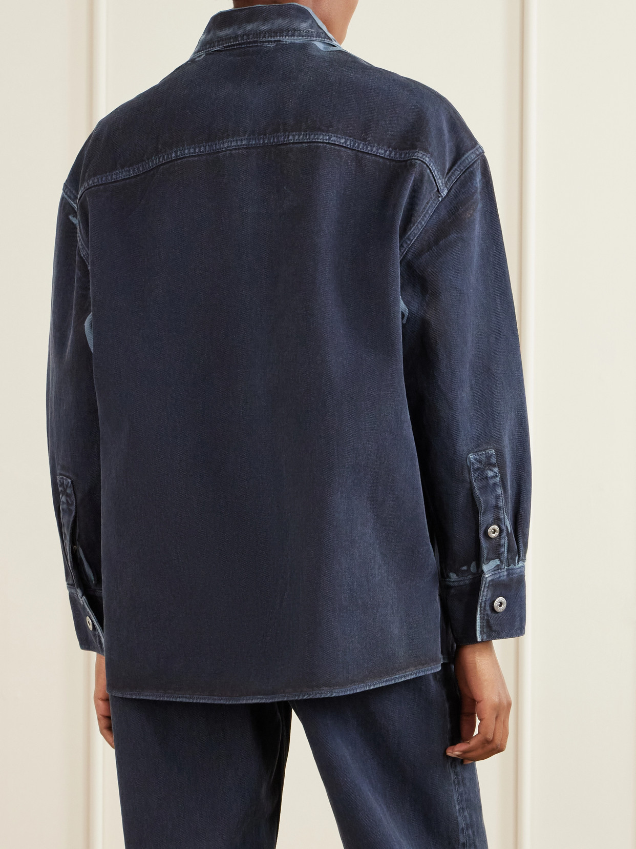 Overdyed Organic Denim Jacket