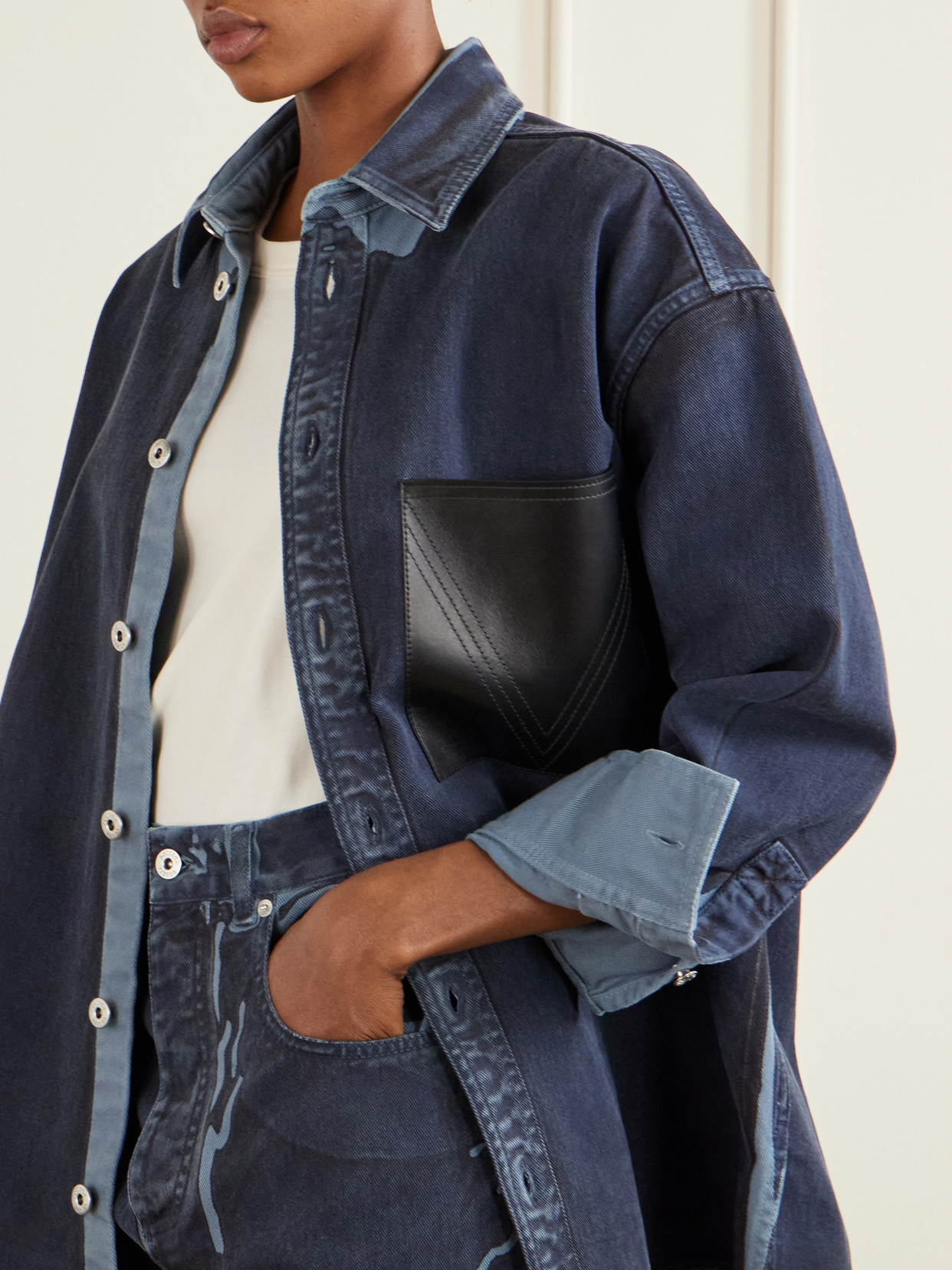 Overdyed Organic Denim Jacket