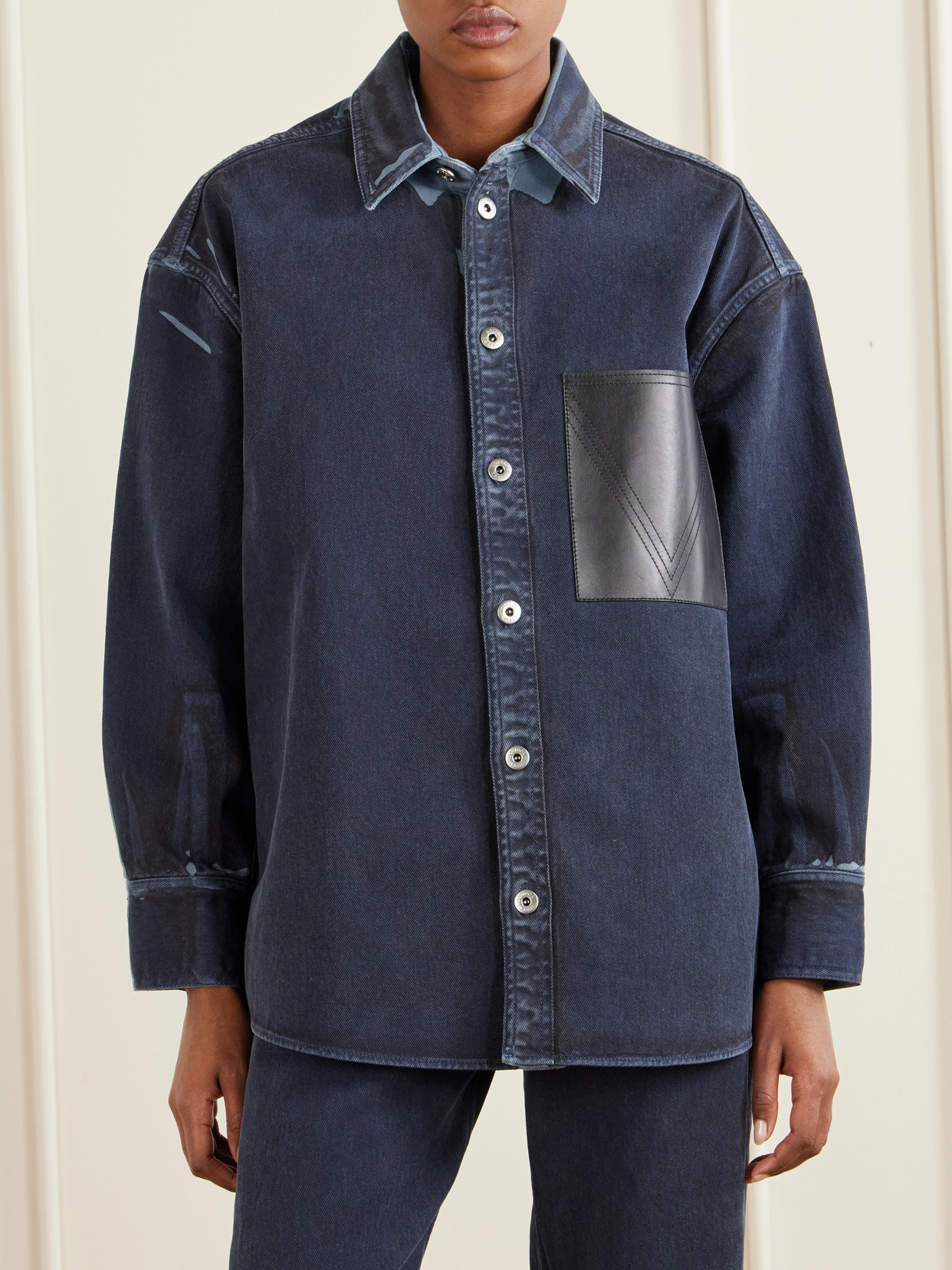 Overdyed Organic Denim Jacket