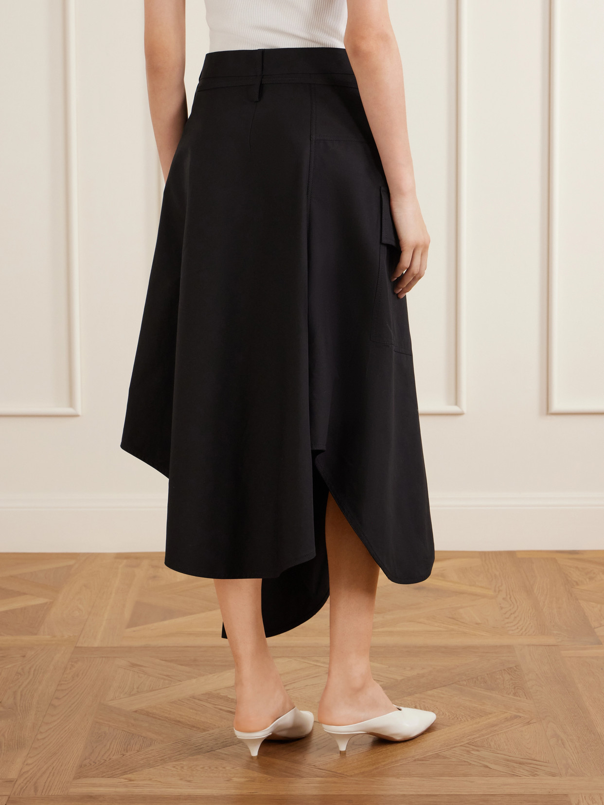 Wrapped Cotton-Mousseline Maxi