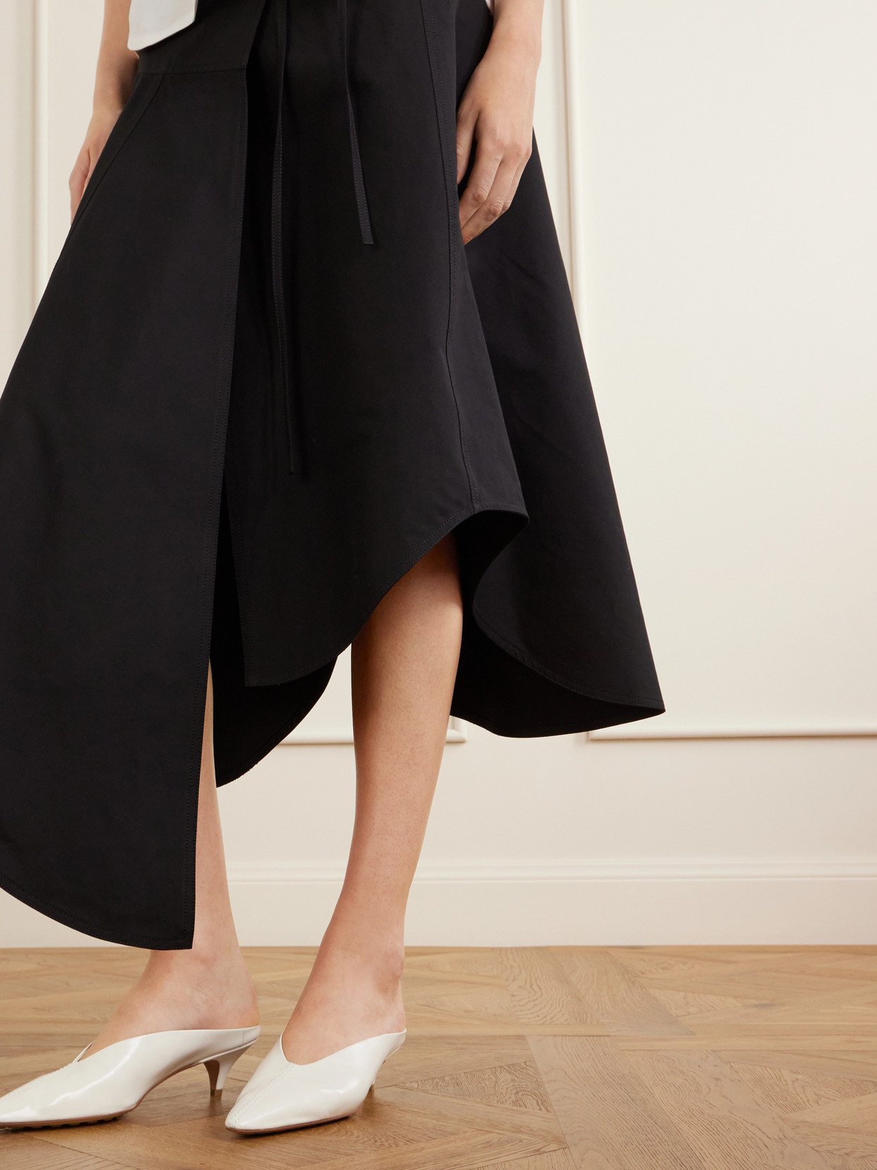 Wrapped Cotton-Mousseline Maxi