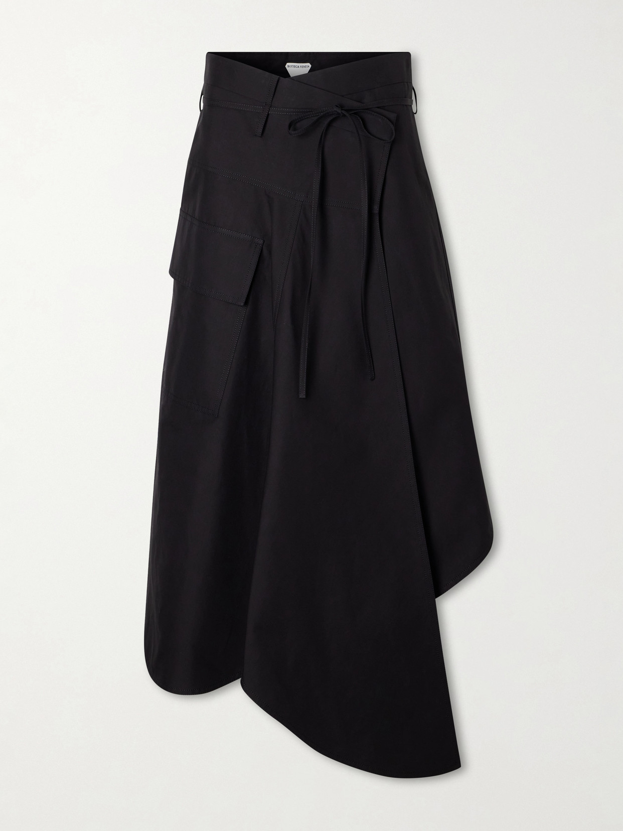 Wrapped Cotton-Mousseline Maxi