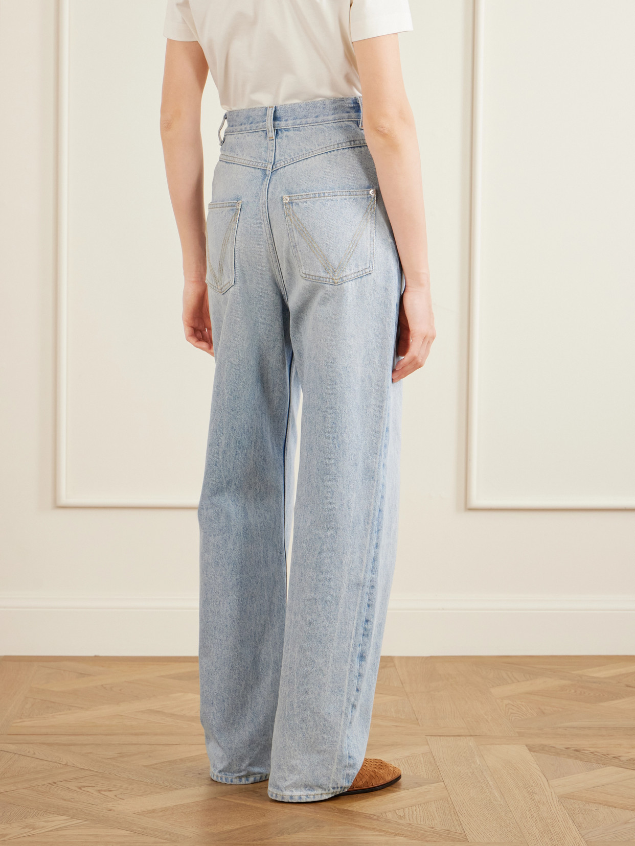 Sky High-Rise Wide- Leg