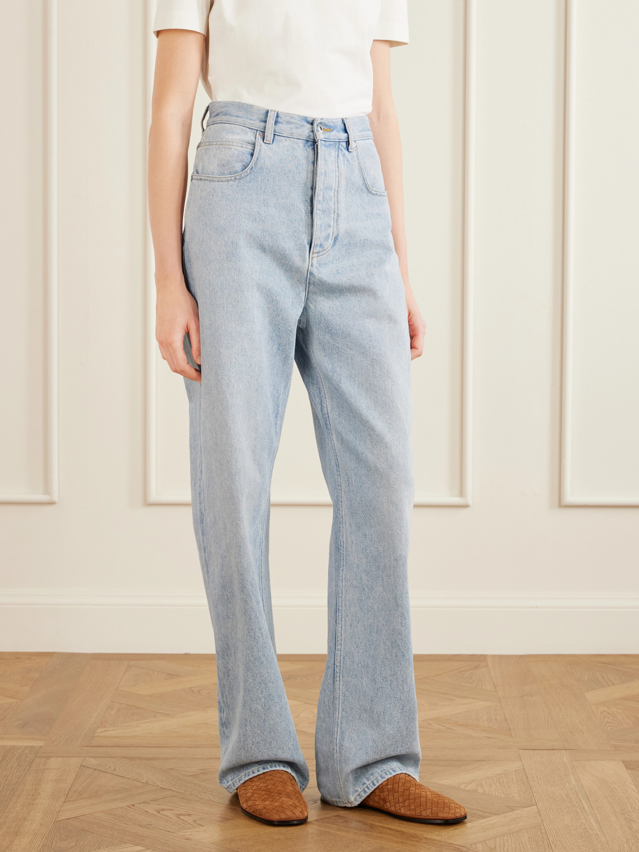 Sky High-Rise Wide- Leg