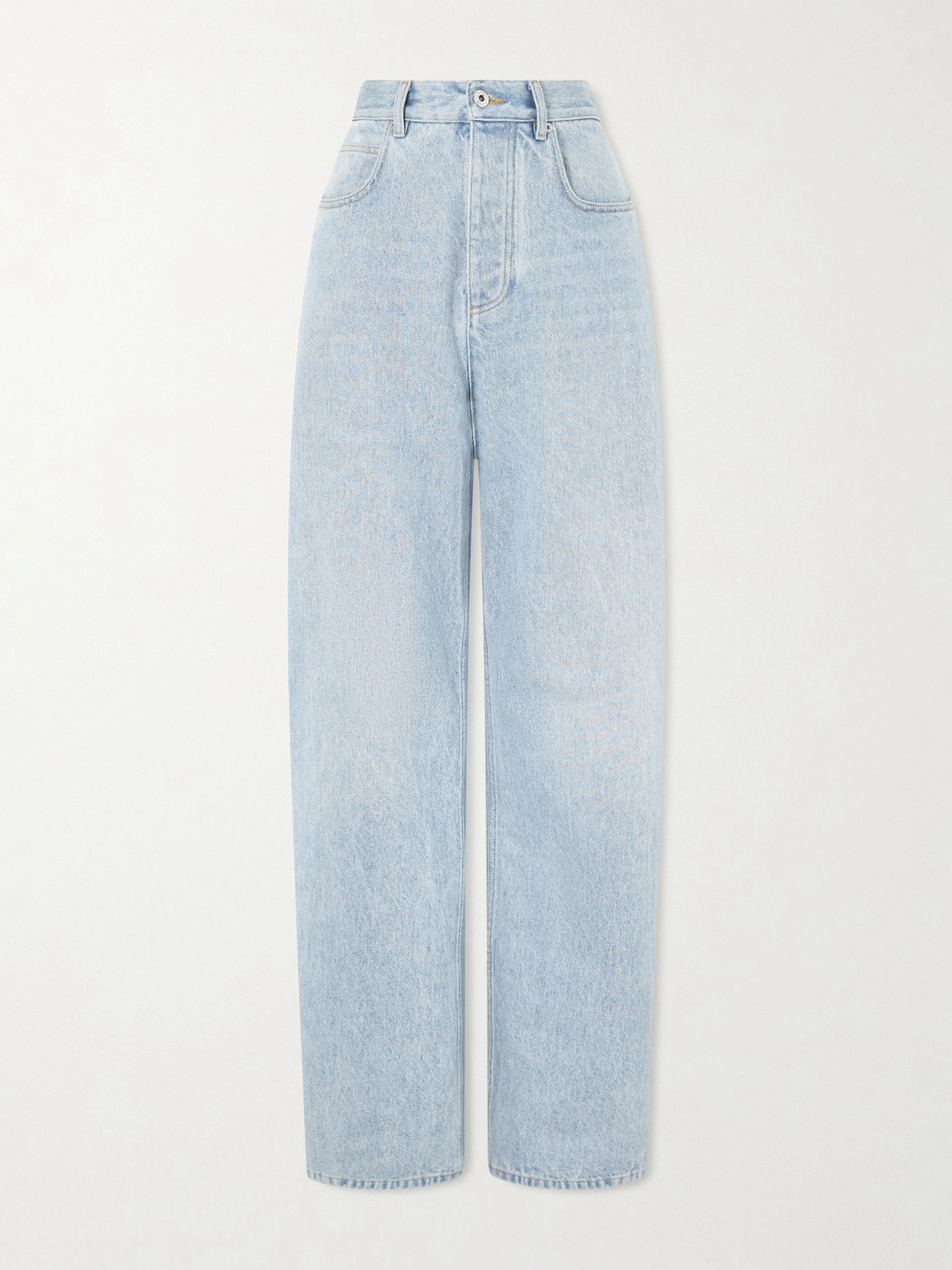 Bottega Veneta - Sky High-rise Wide-leg Jeans - Blue