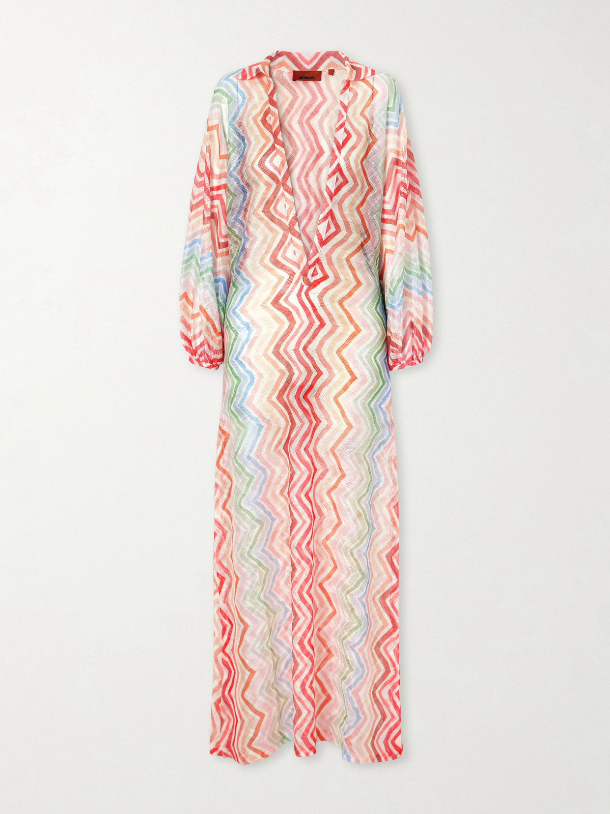 Missoni Striped Crochet-knit Coverups In Multi