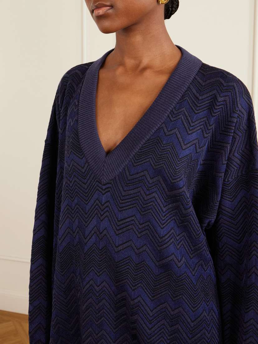 Missoni Striped Crochet-knit Sweater | Thumbnail 4