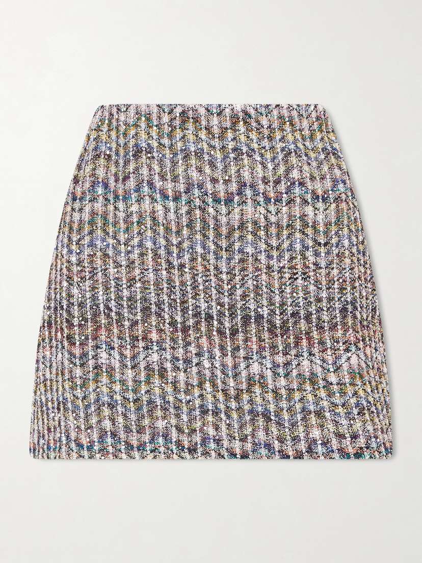 Missoni Striped Metallic Crochet-knit Mini Skirt | Thumbnail 5 Missoni Striped Metallic Crochet-knit Mini Skirt | Thumbnail 5