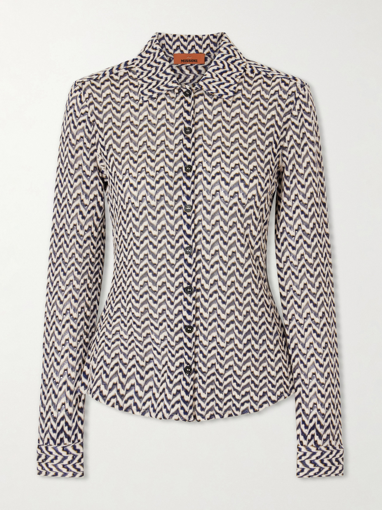 Missoni Embellished Crochet-knit Cardigan