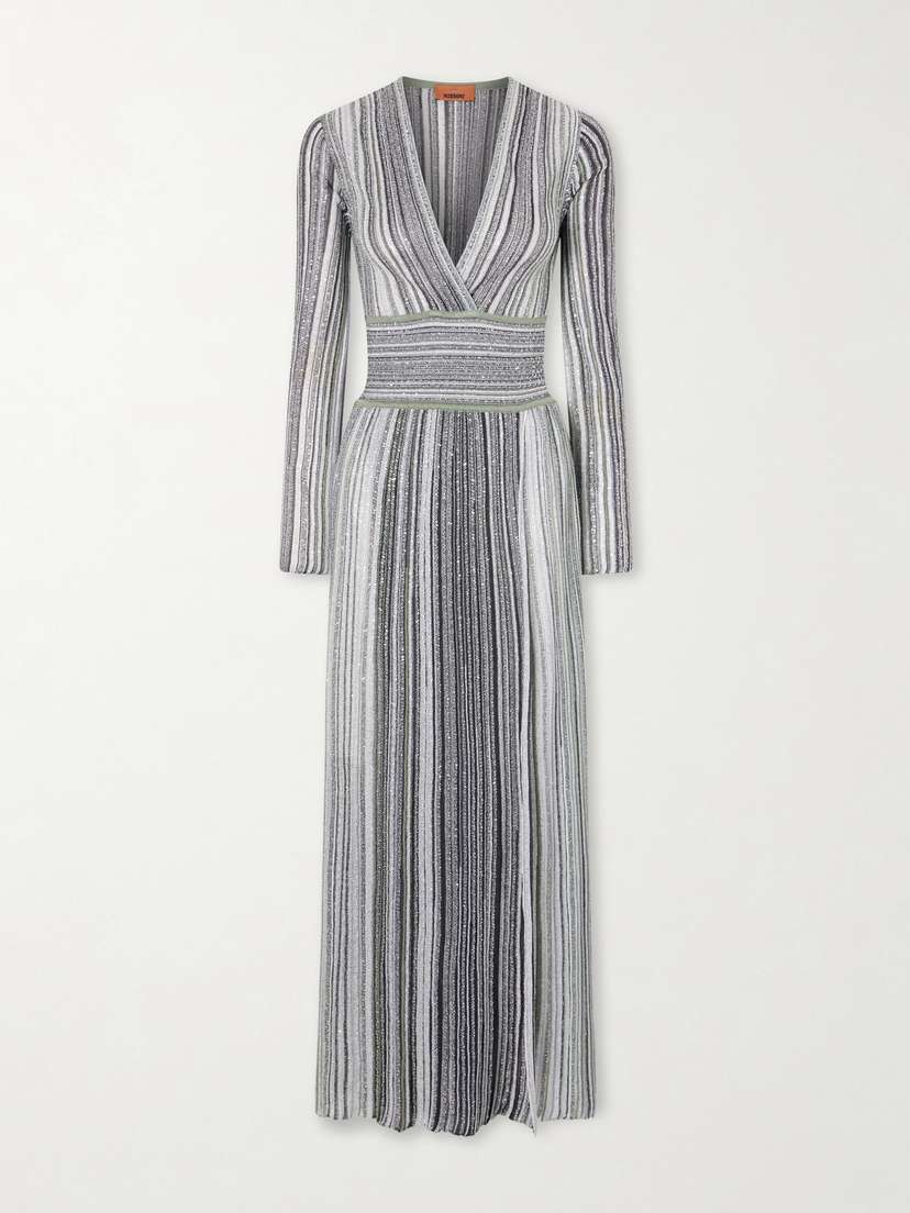 Missoni Striped Sequin-embellished Metalic Crochet-knit Maxi Dress | Thumbnail 5 Missoni Striped Sequin-embellished Metalic Crochet-knit Maxi Dress | Thumbnail 5