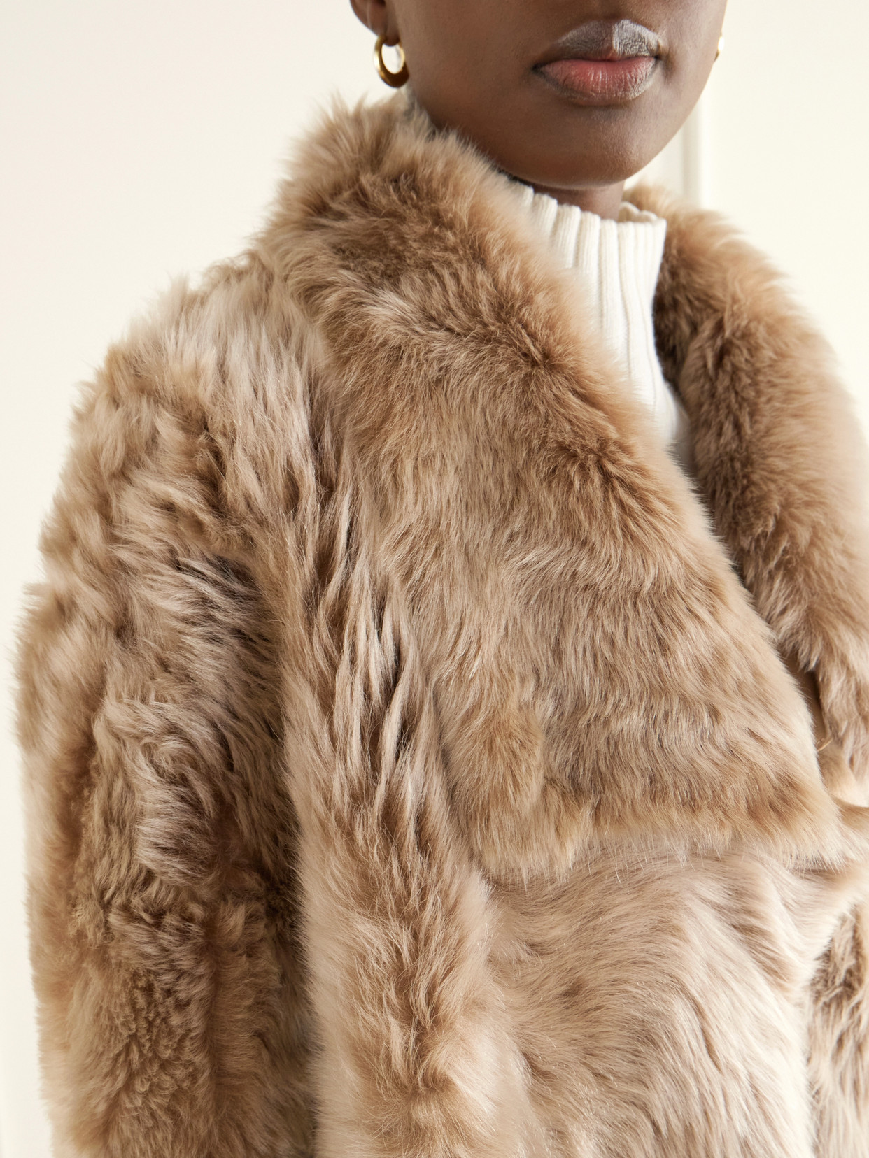 Reversible Shearling And Jacket