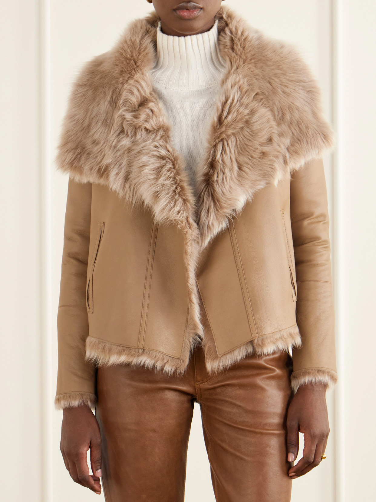 Reversible Shearling And Jacket