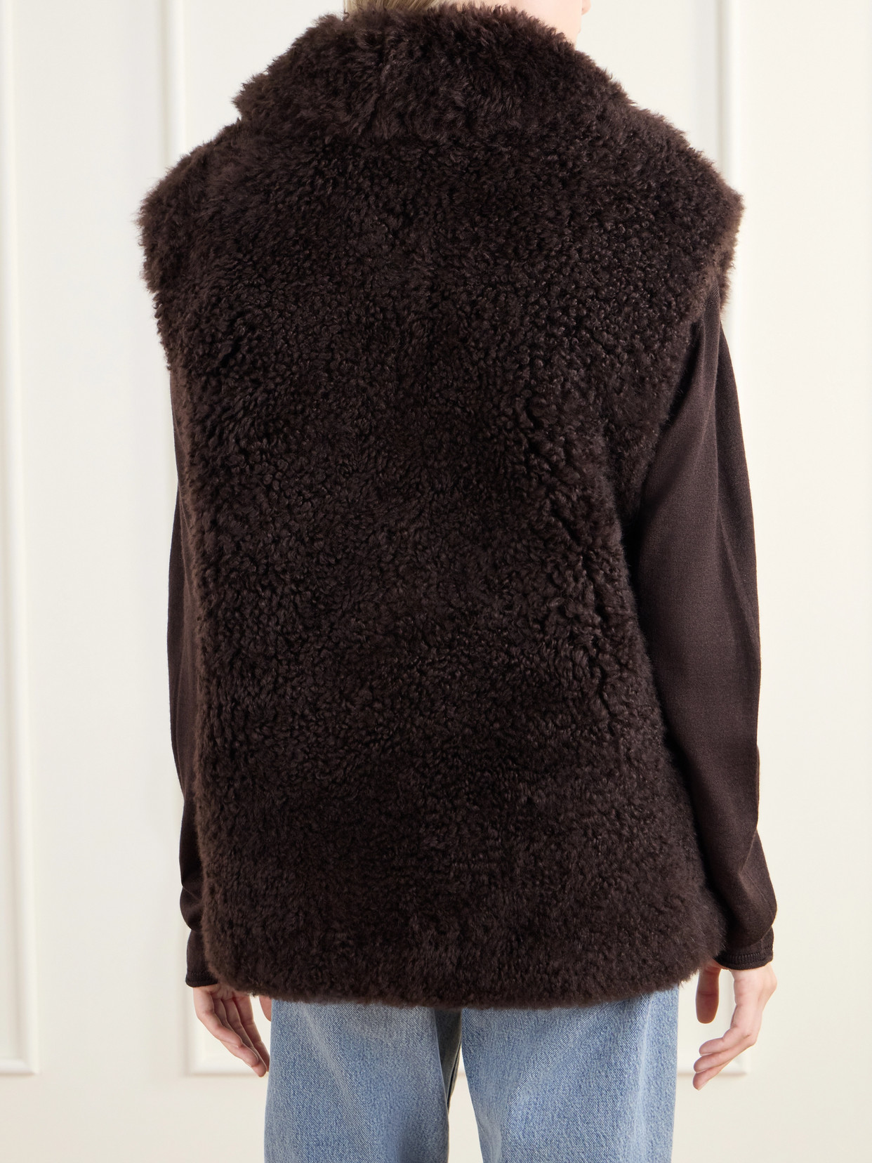 Shearling Gilet