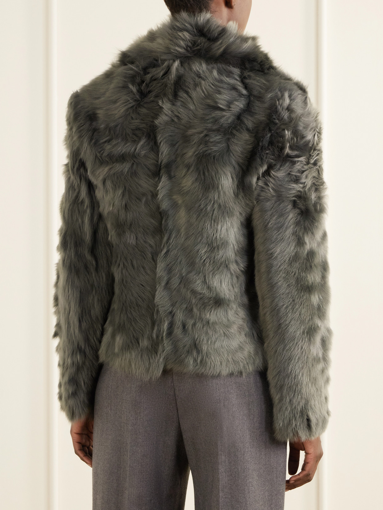 Reversible Shearling And Jacket