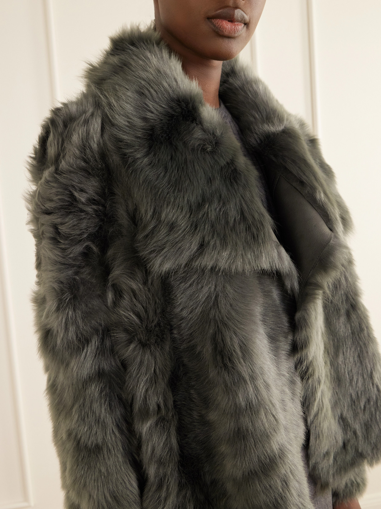 Reversible Shearling And Jacket