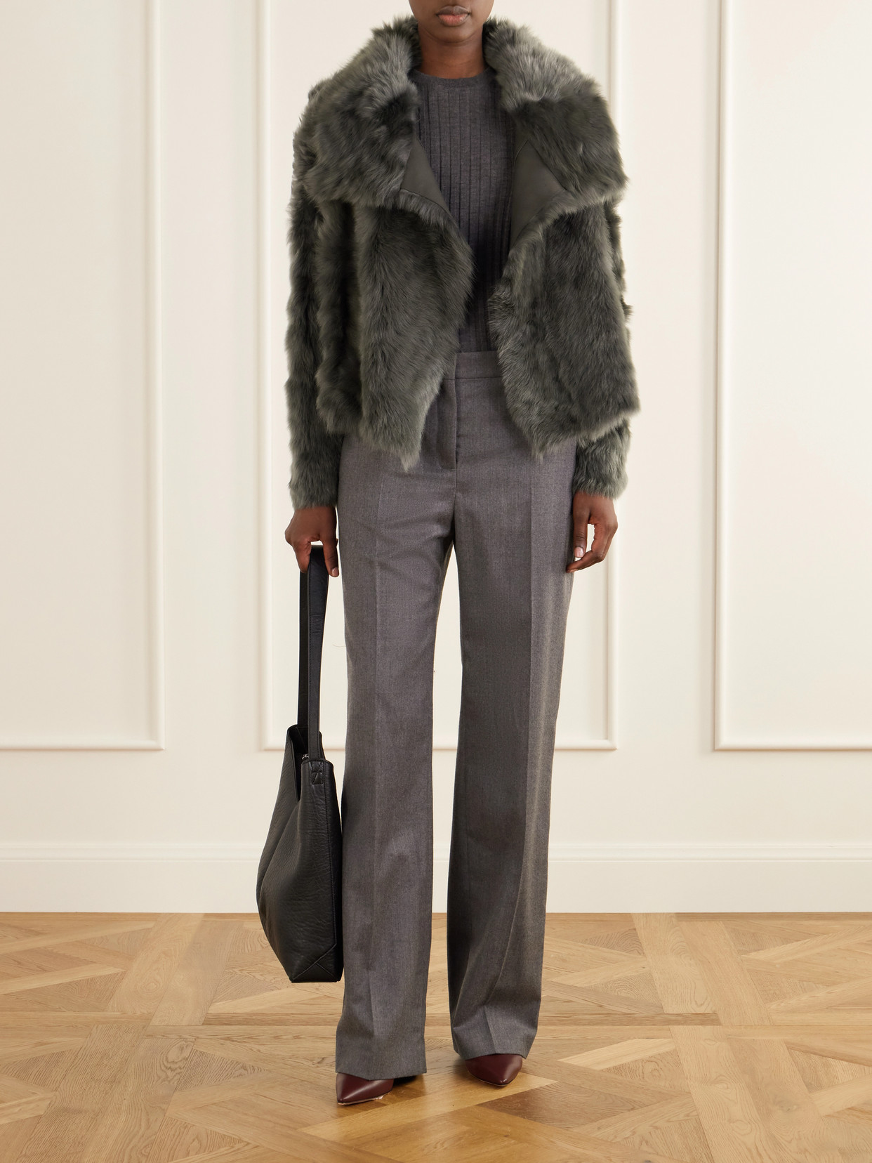 Reversible Shearling And Jacket