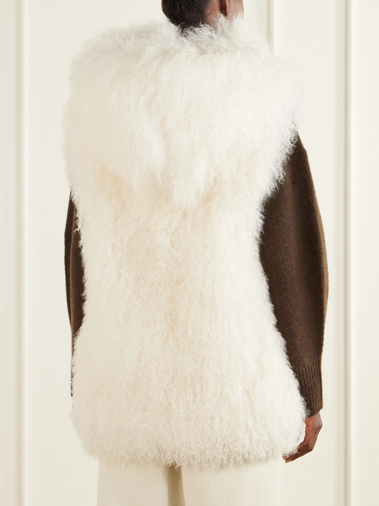 Shearling Gilet