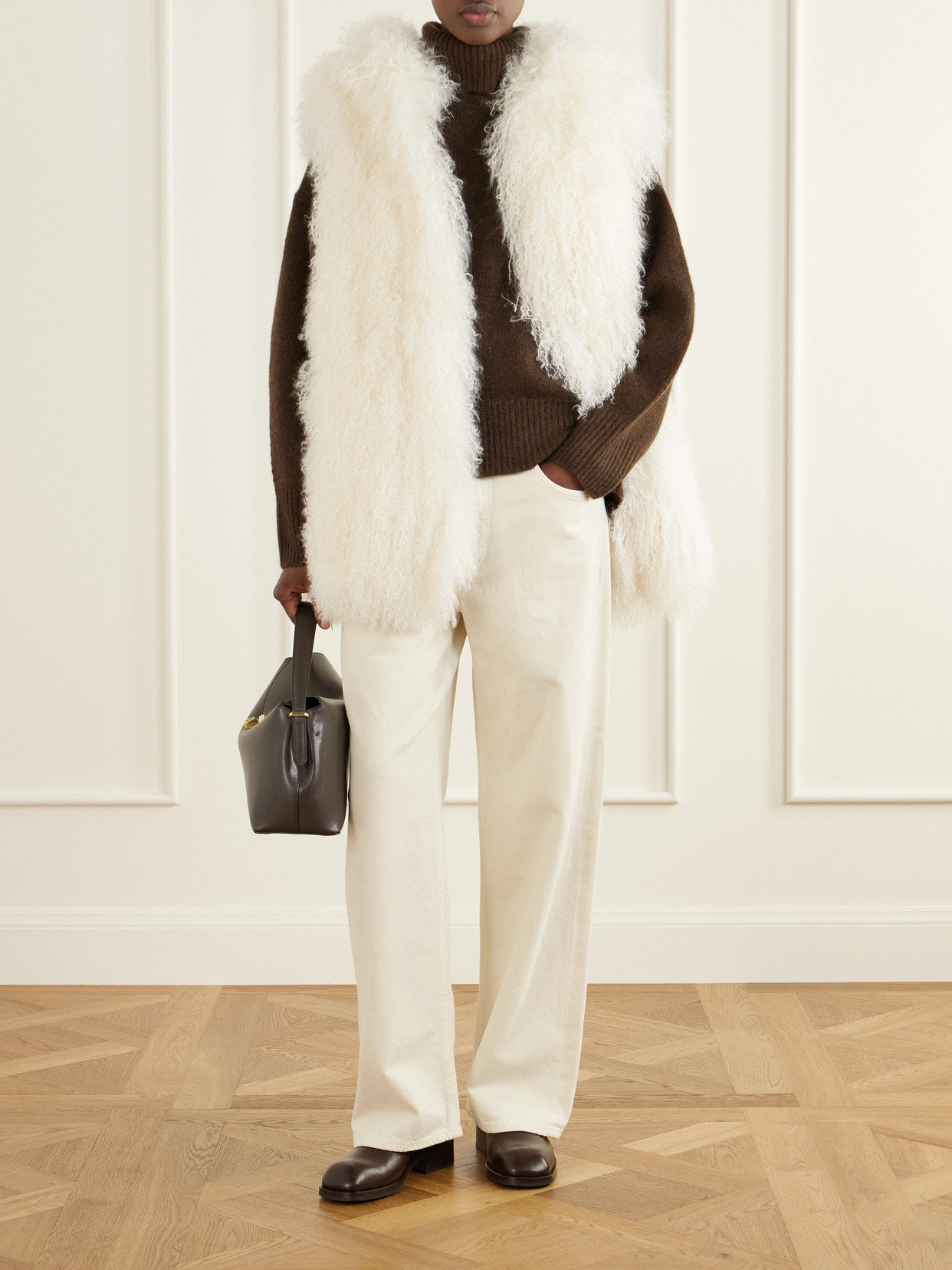 Shearling Gilet