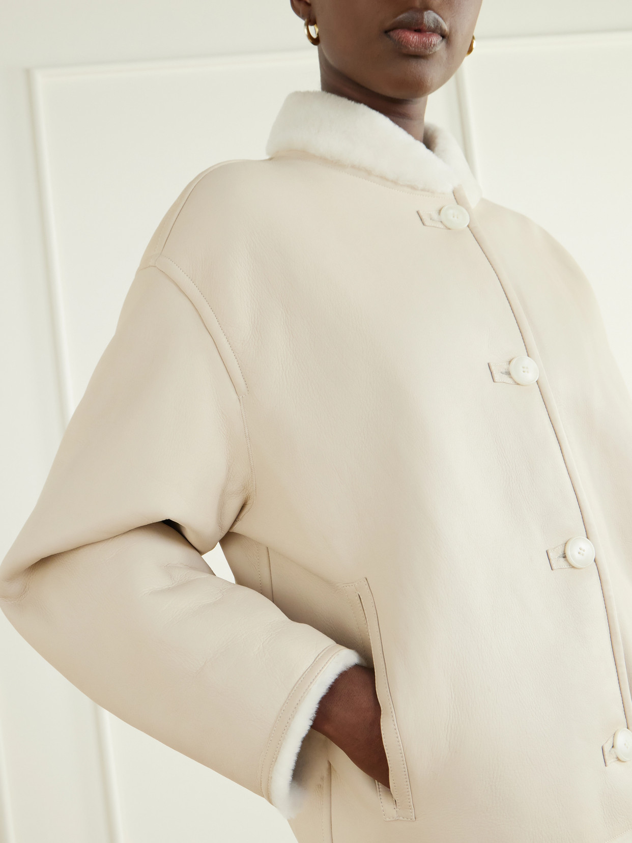 Reversible Shearling Jacket
