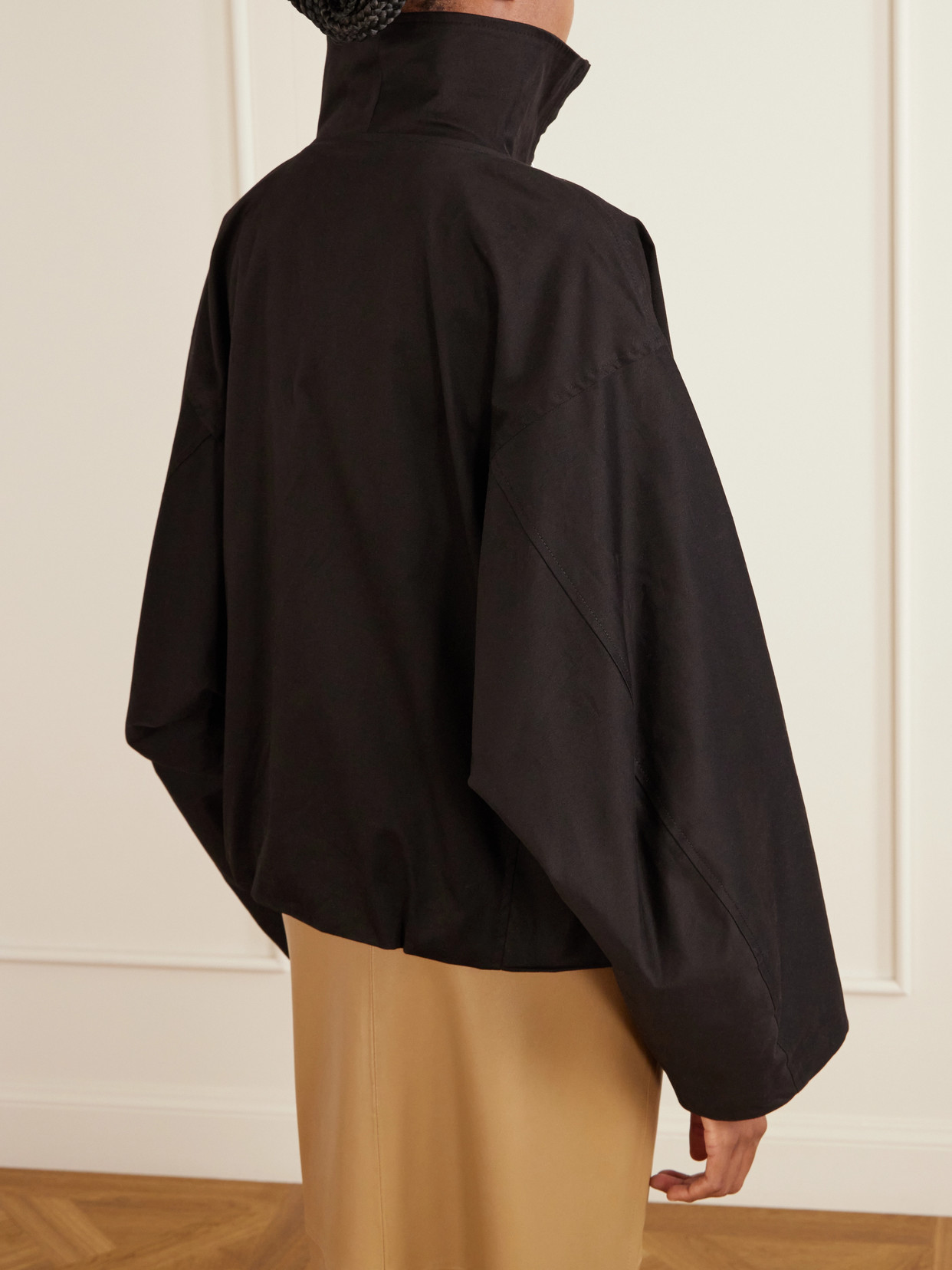 François Cotton-Blend Canvas Jacket