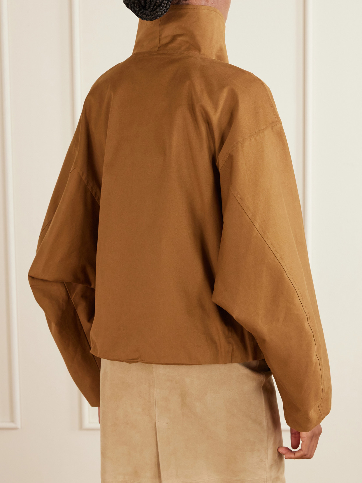 François Cotton-Blend Canvas Jacket
