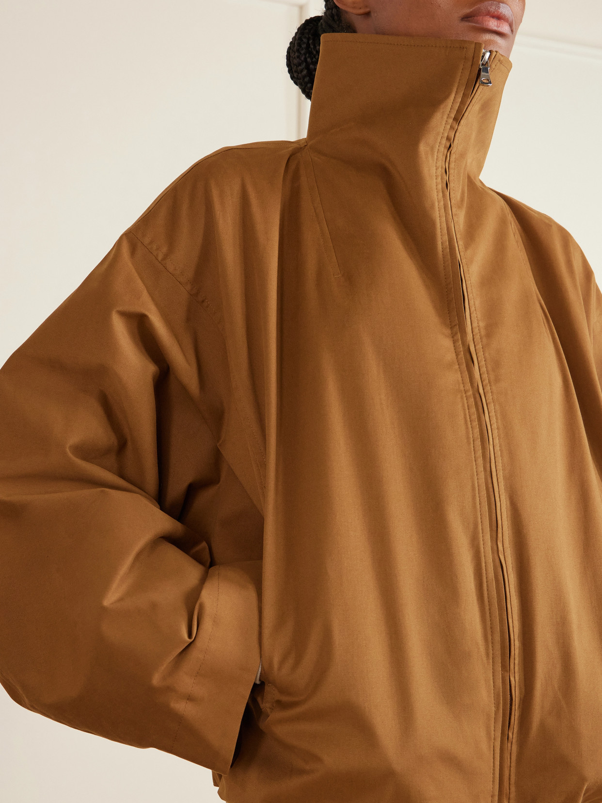 François Cotton-Blend Canvas Jacket