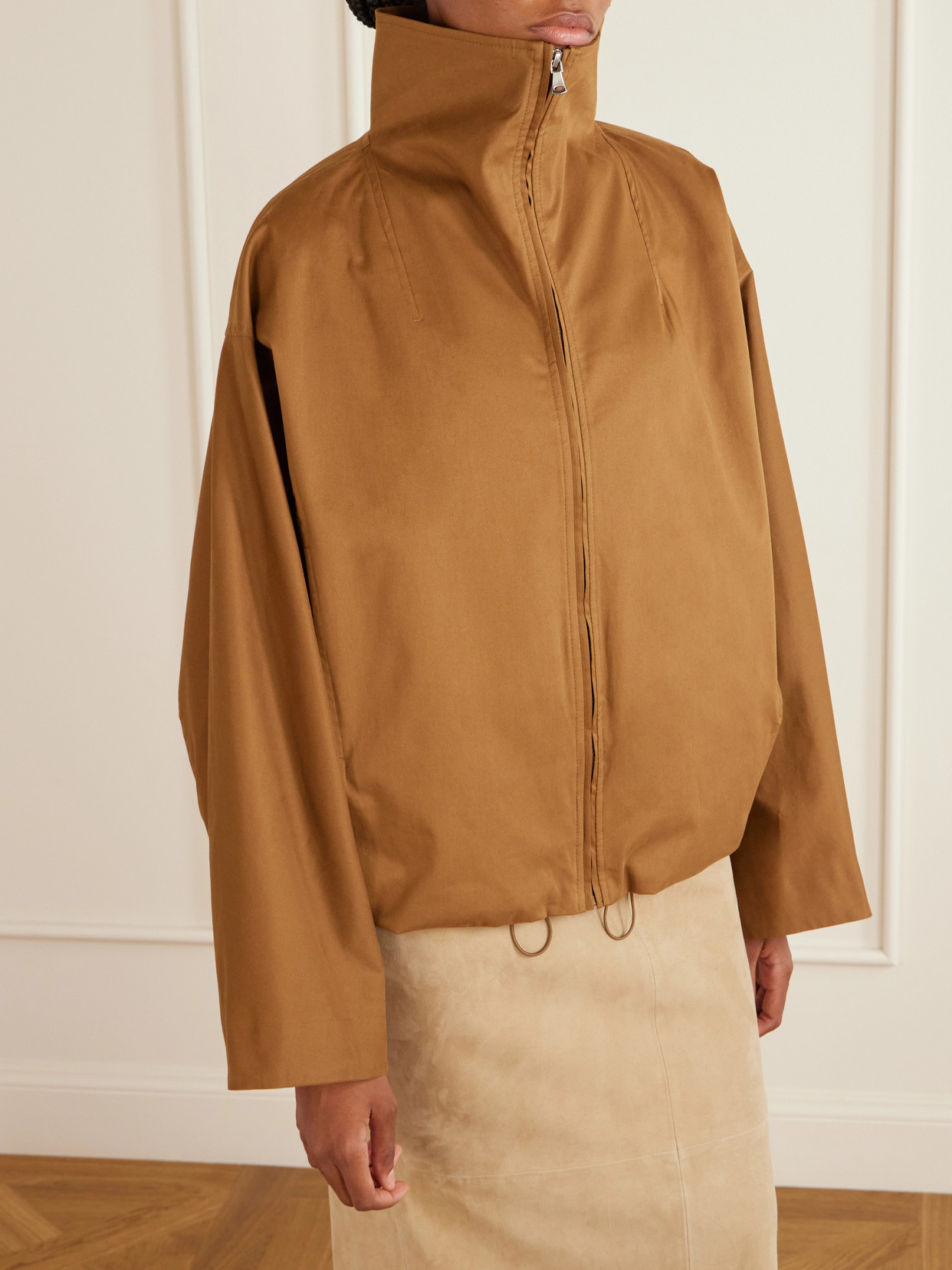François Cotton-Blend Canvas Jacket