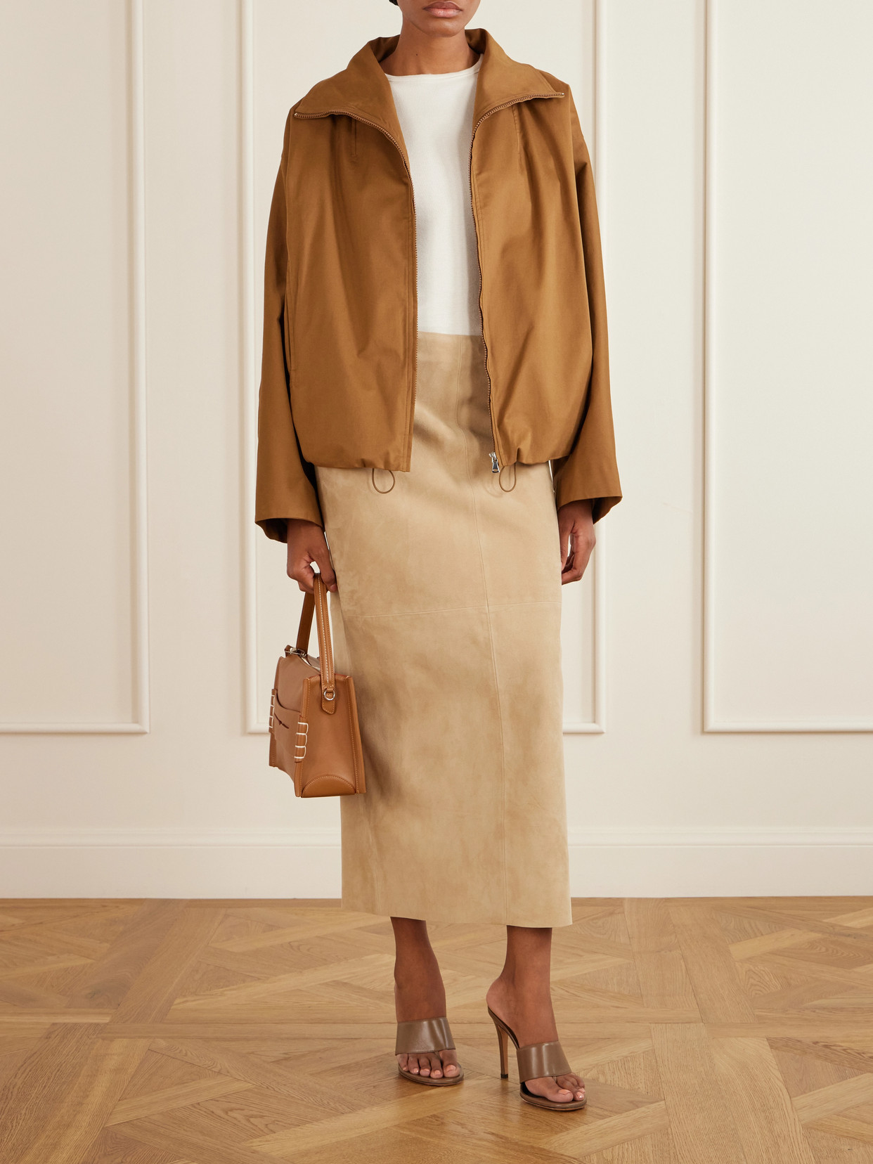 François Cotton-Blend Canvas Jacket
