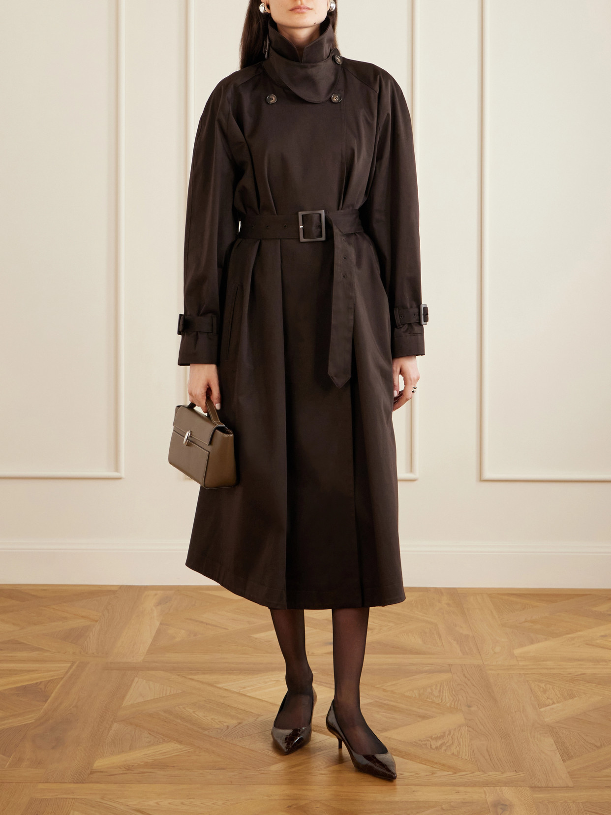 Marchand Cotton-Blend Trench Coat