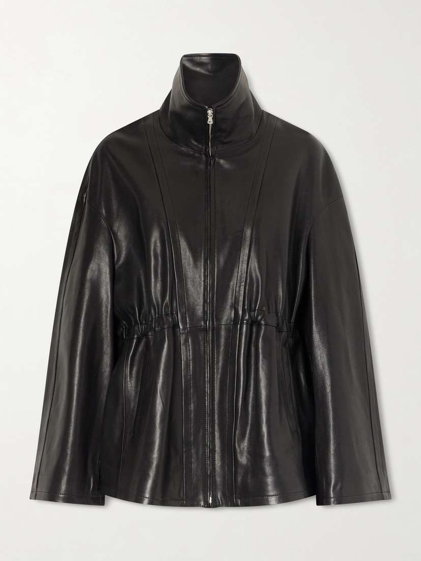 Nour Hammour Passage Leather Jacket
