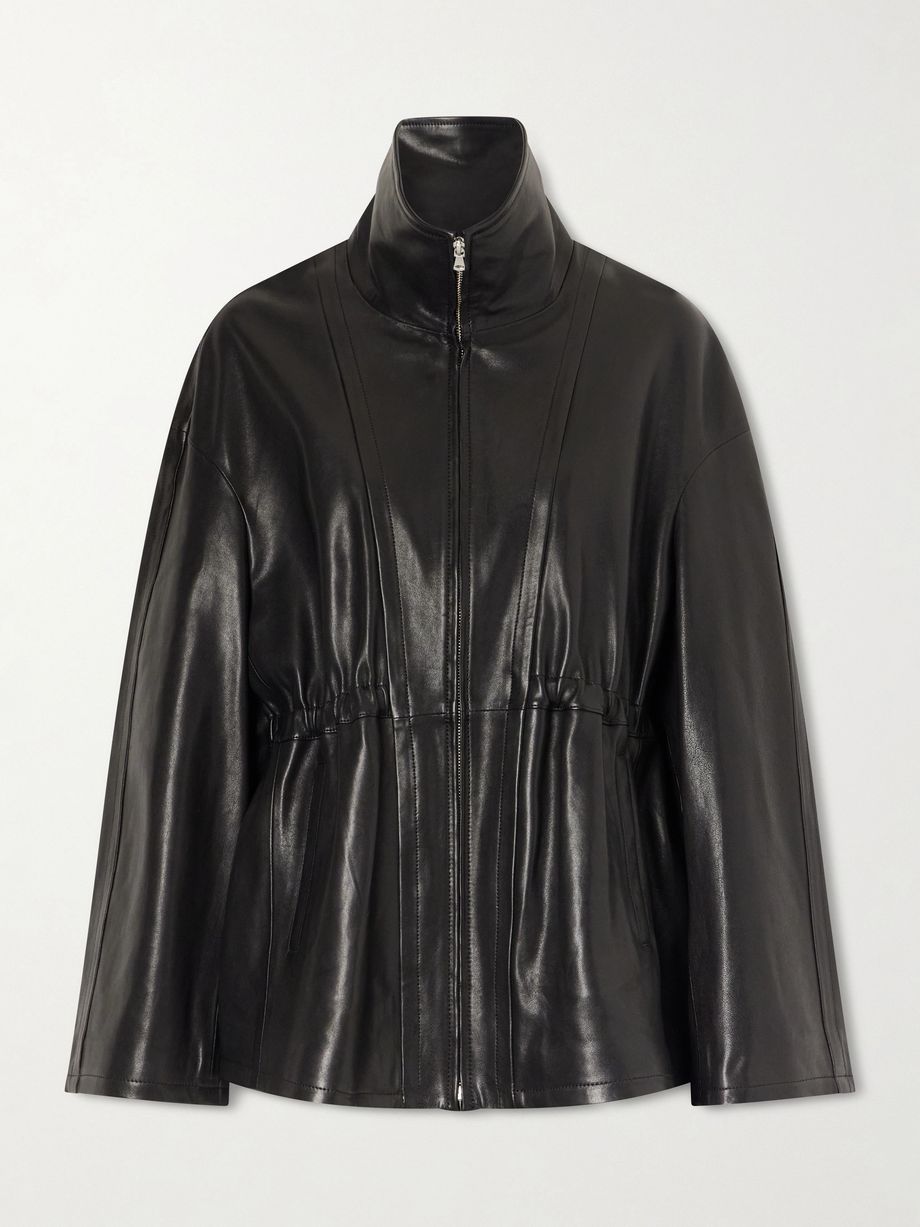 Passage leather jacket
