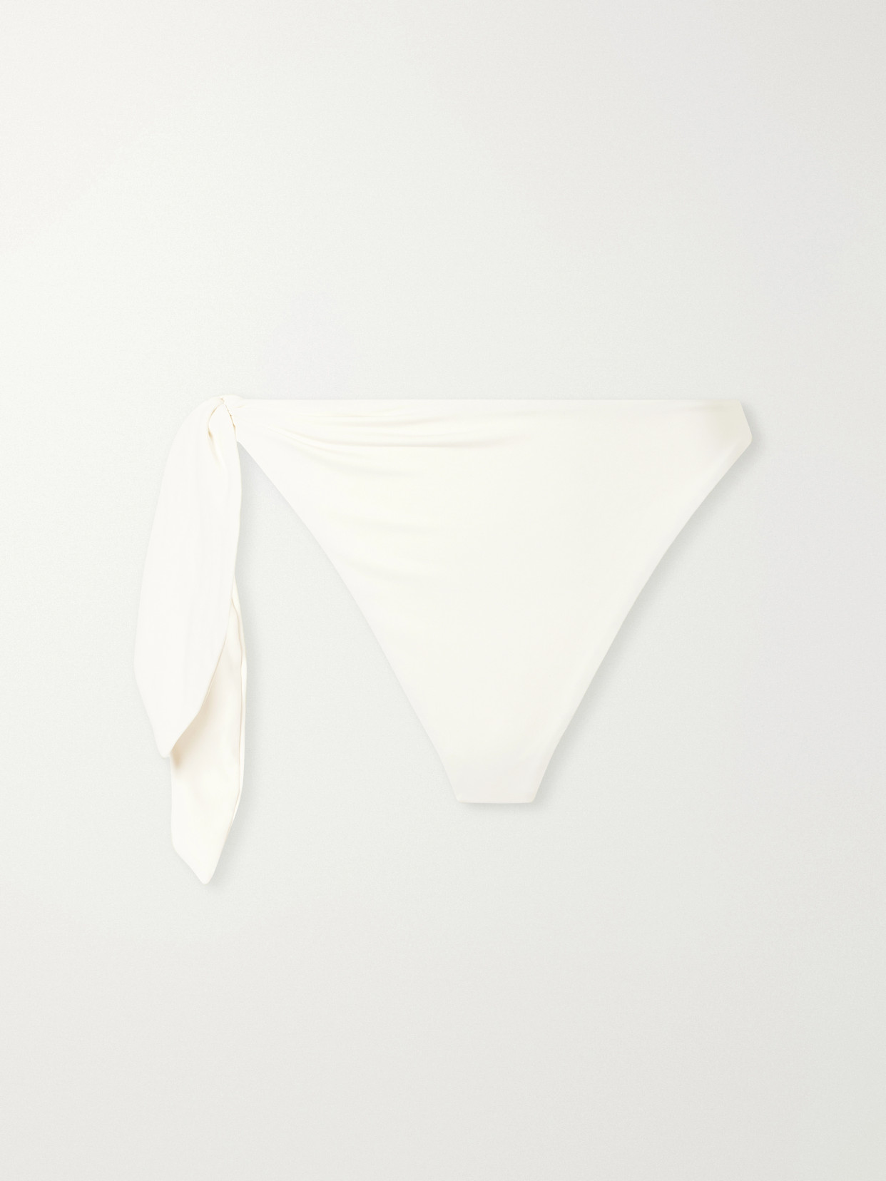 Magda Butrym Stretch-jersey Bikini Briefs In Neutrals