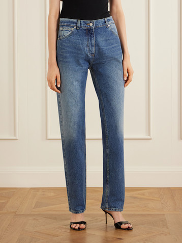 Magda Butrym High-rise straight-leg boyfriend jeans