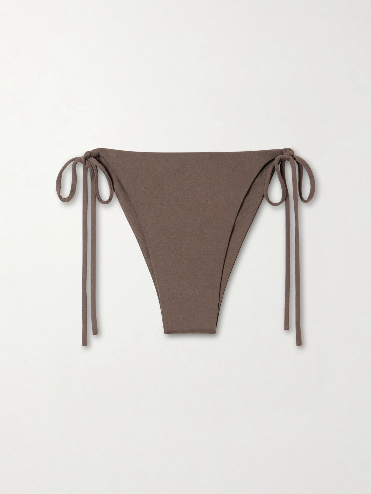 Magda Butrym Stretch-jersey Bikini Briefs In Brown