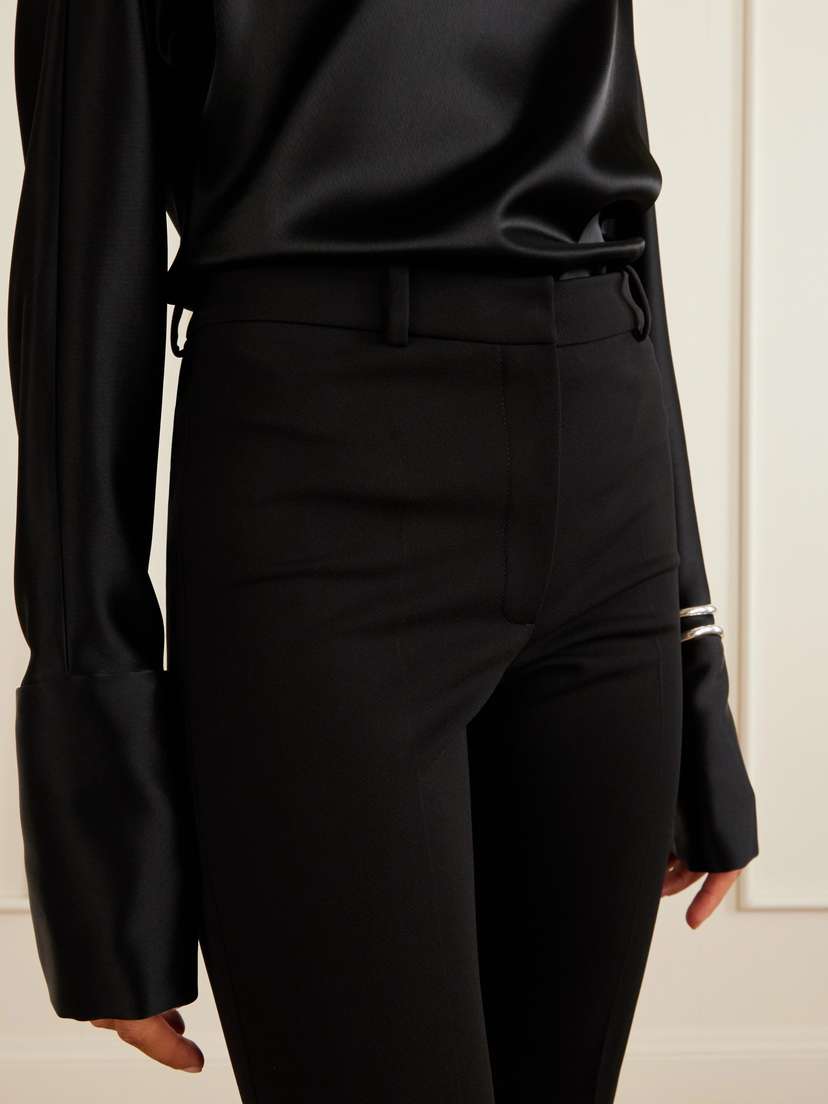 Magda Butrym Crepe Straight-leg Capri Pants | Thumbnail 5 Magda Butrym Crepe Straight-leg Capri Pants | Thumbnail 5
